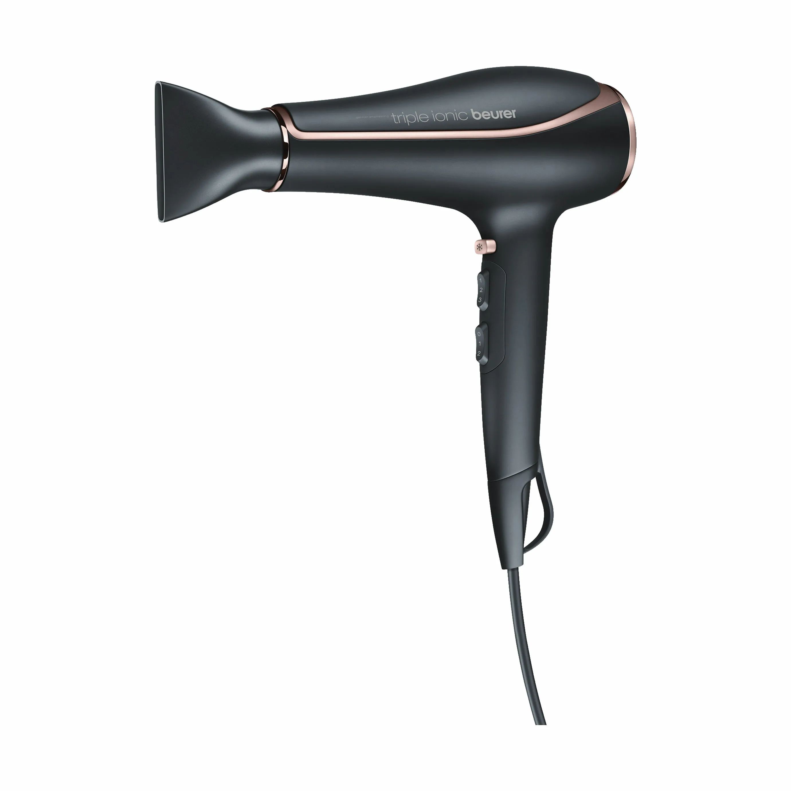Beurer Hårtørrere Ionic Hårtørrer HC 80 i Black/kobber, 1
