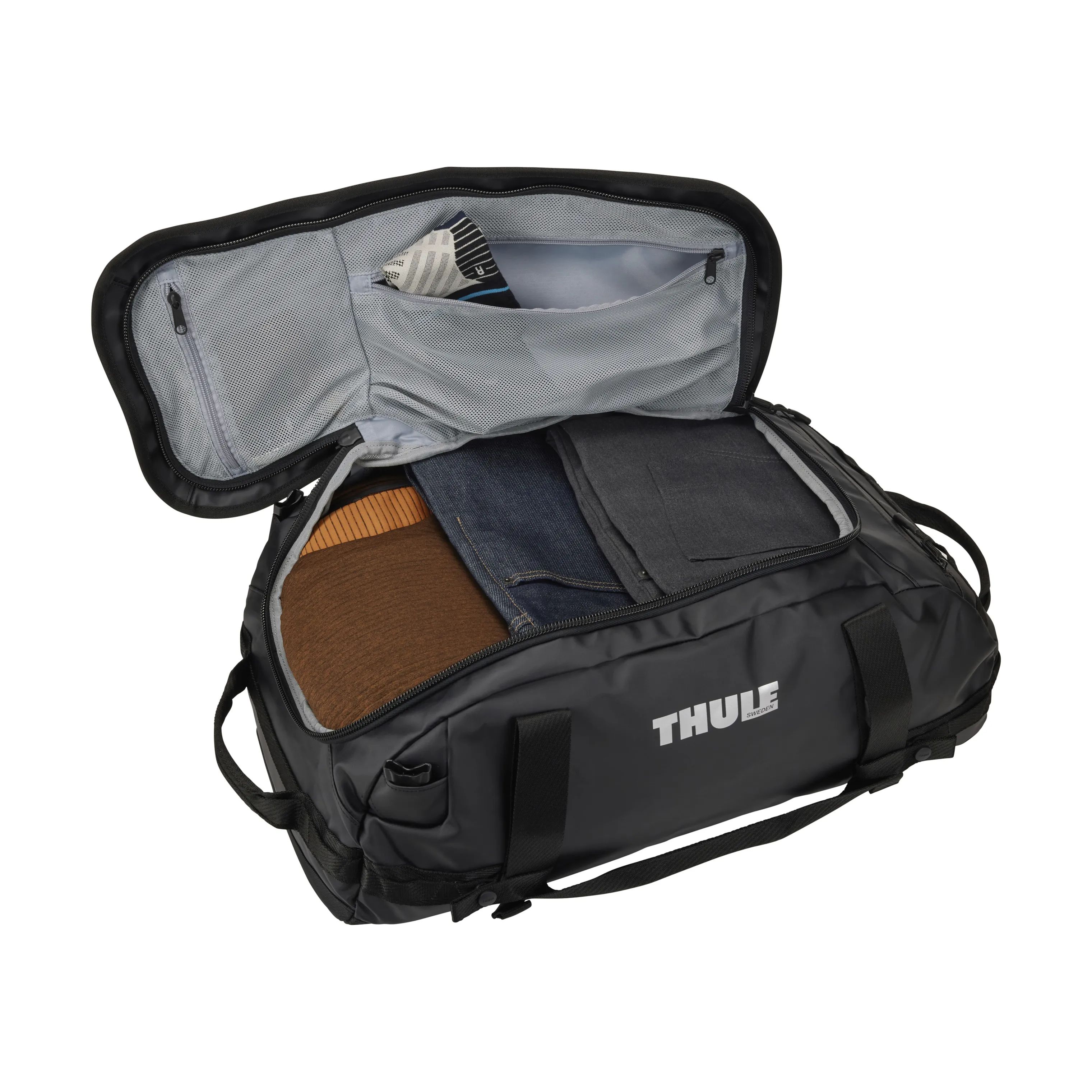 Thule Interiør Thule Chasm Chasm Duffelbag i Black/grey, 2