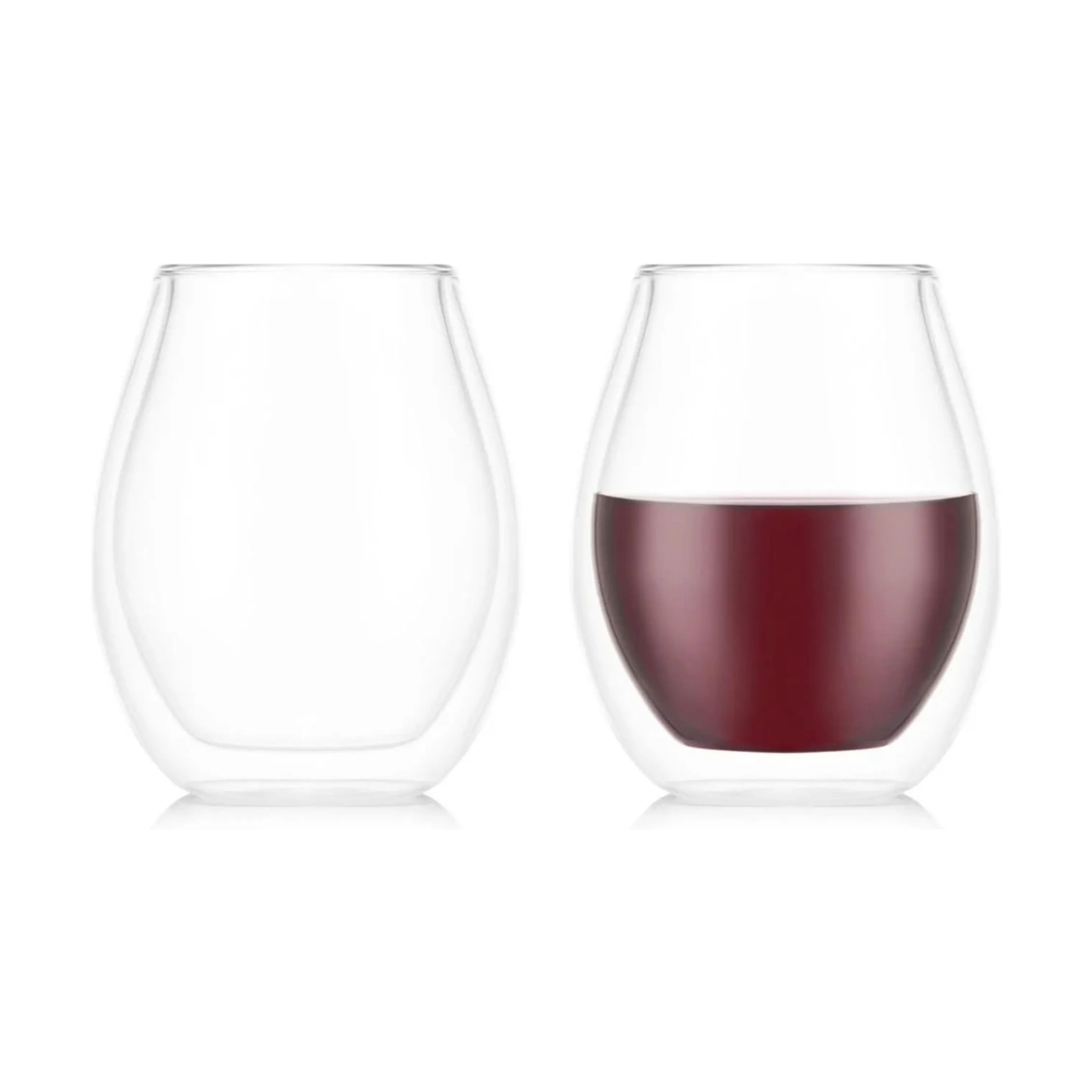 Bodum Rødvinsglas Skål Skål Syrah Vinglas - 2 stk. i Klar, 1