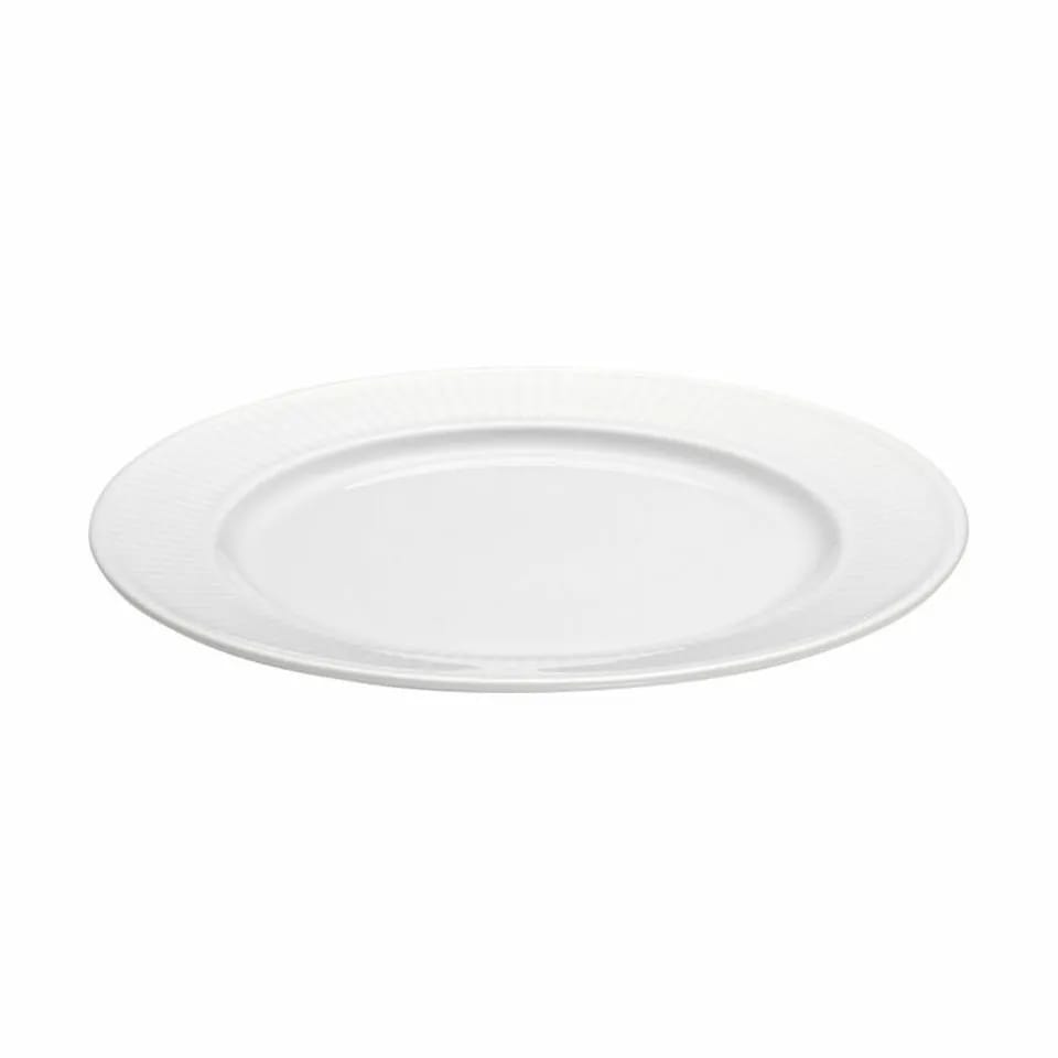 Pillivuyt Frokosttallerkener Plissé Frokosttallerken i Hvid, 20 cm, 1