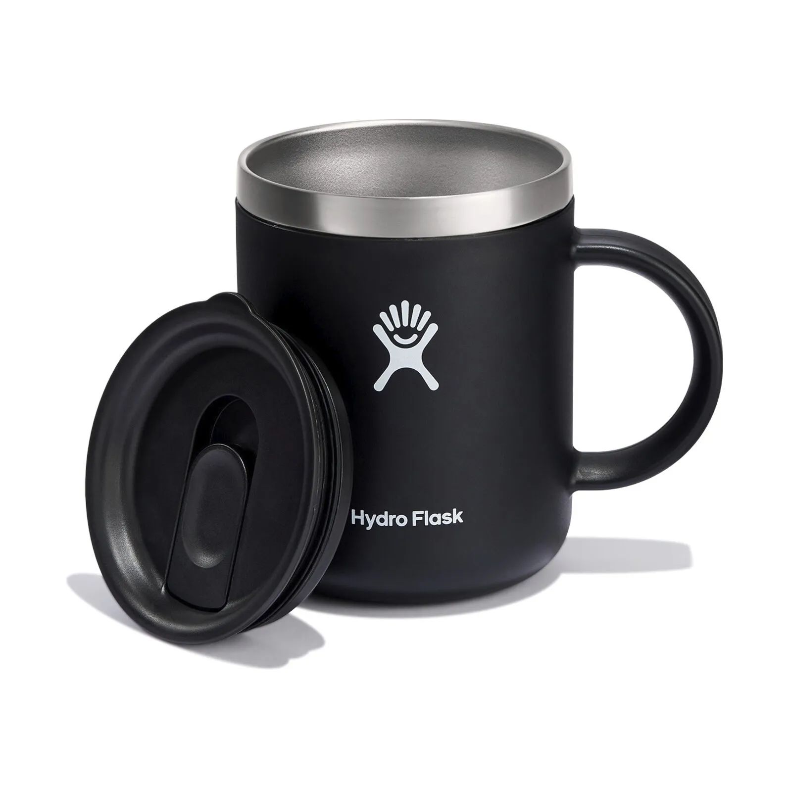 Hydro Flask To go kopper Termokrus i Sort/stål/hvid, 3