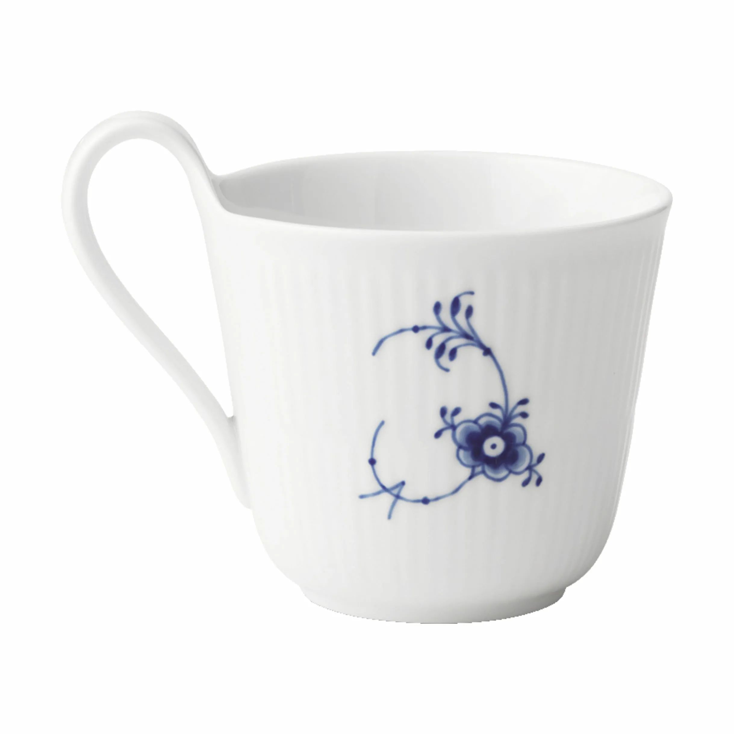 Royal Copenhagen Krus og kopper med hank Alfabet Kollektion Højhankskop - F i F krus, 4