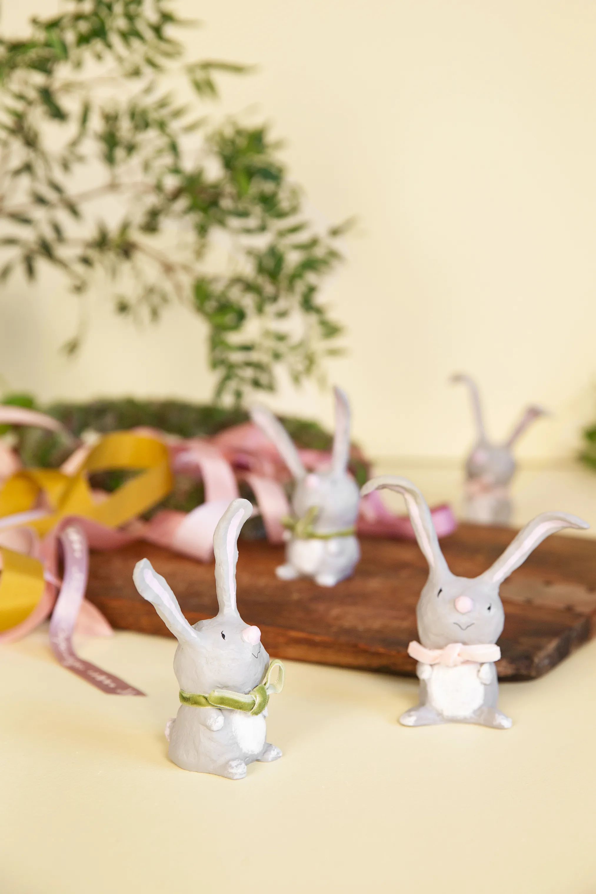 Medusa Copenhagen Påskefigurer Polly the Rabbit i Grey, 12 cm, 2