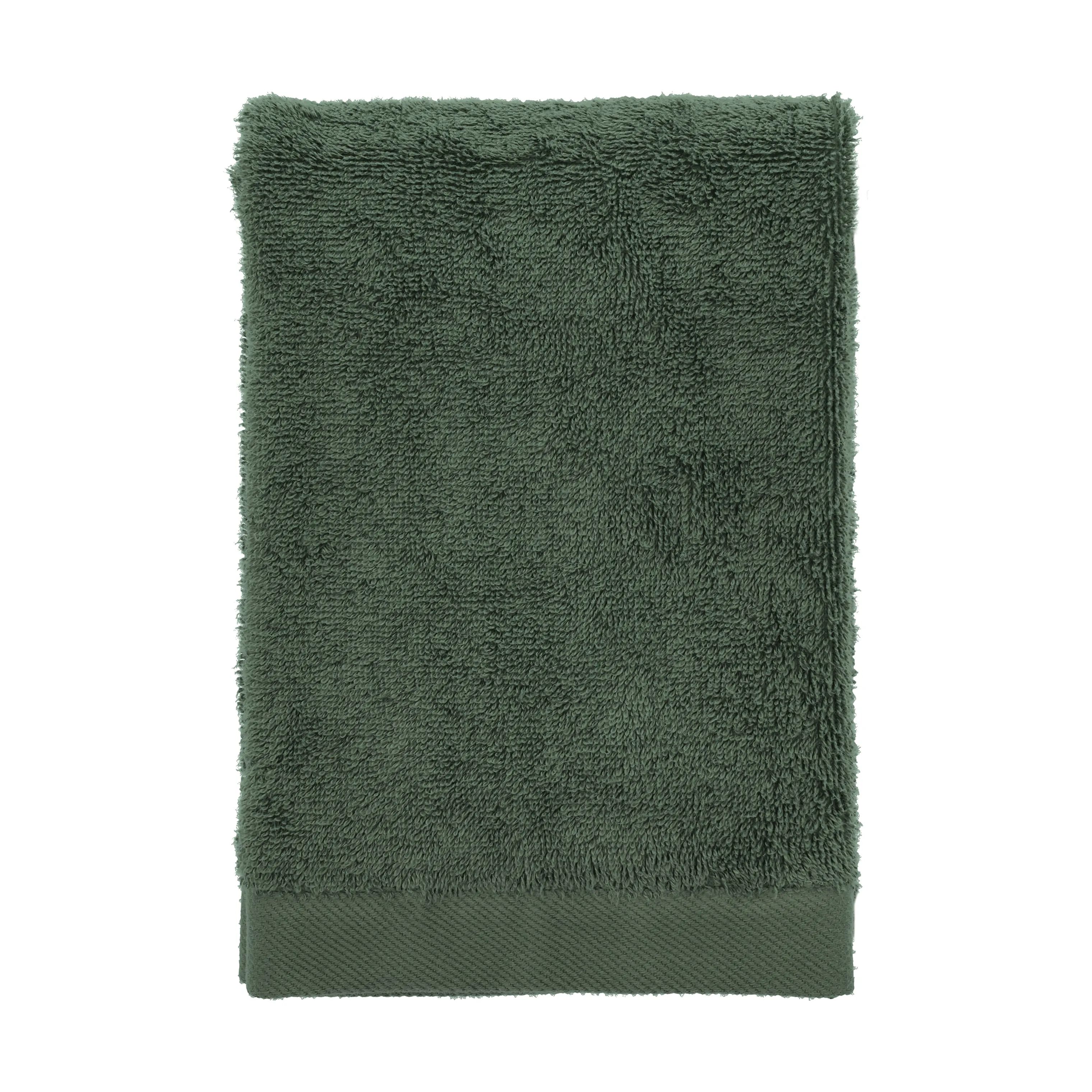 Södahl Håndklæder Organic Comfort Håndklæde i Pine green, B50 x L100 cm, 1