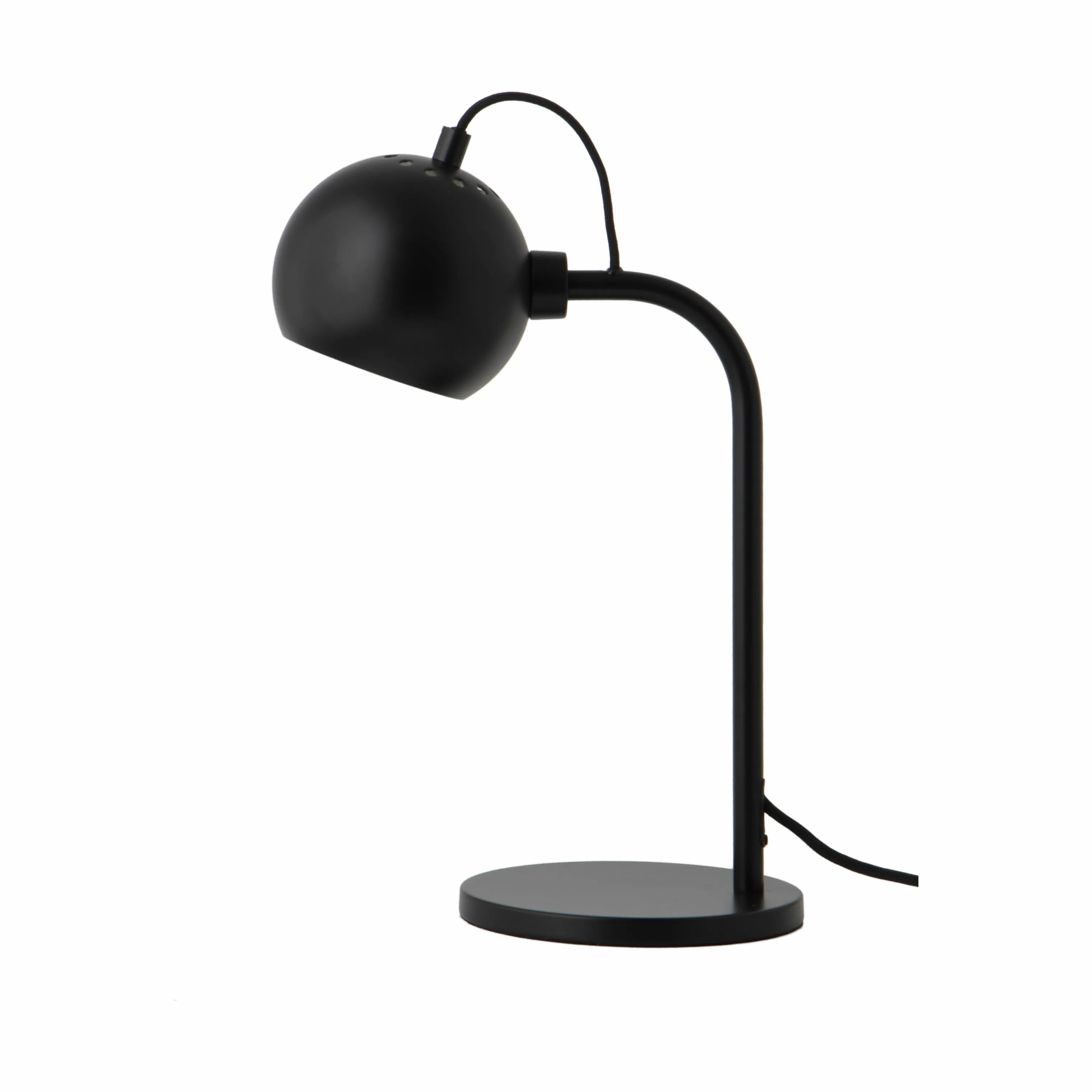 FRANDSEN Bordlamper Ball Bordlampe i mat sort, 1