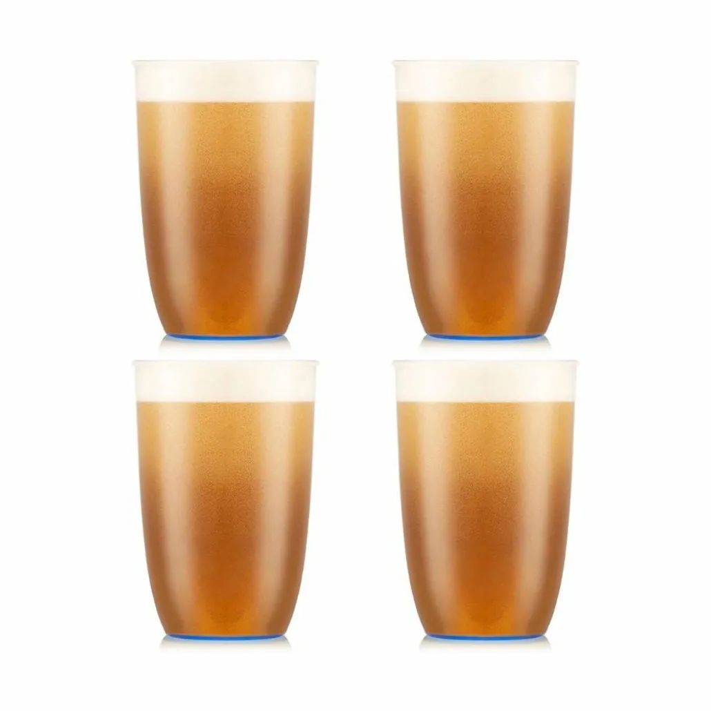 Bodum Ølglas Kvadrant Ølglas - 4 stk. i Blue Moon, 1