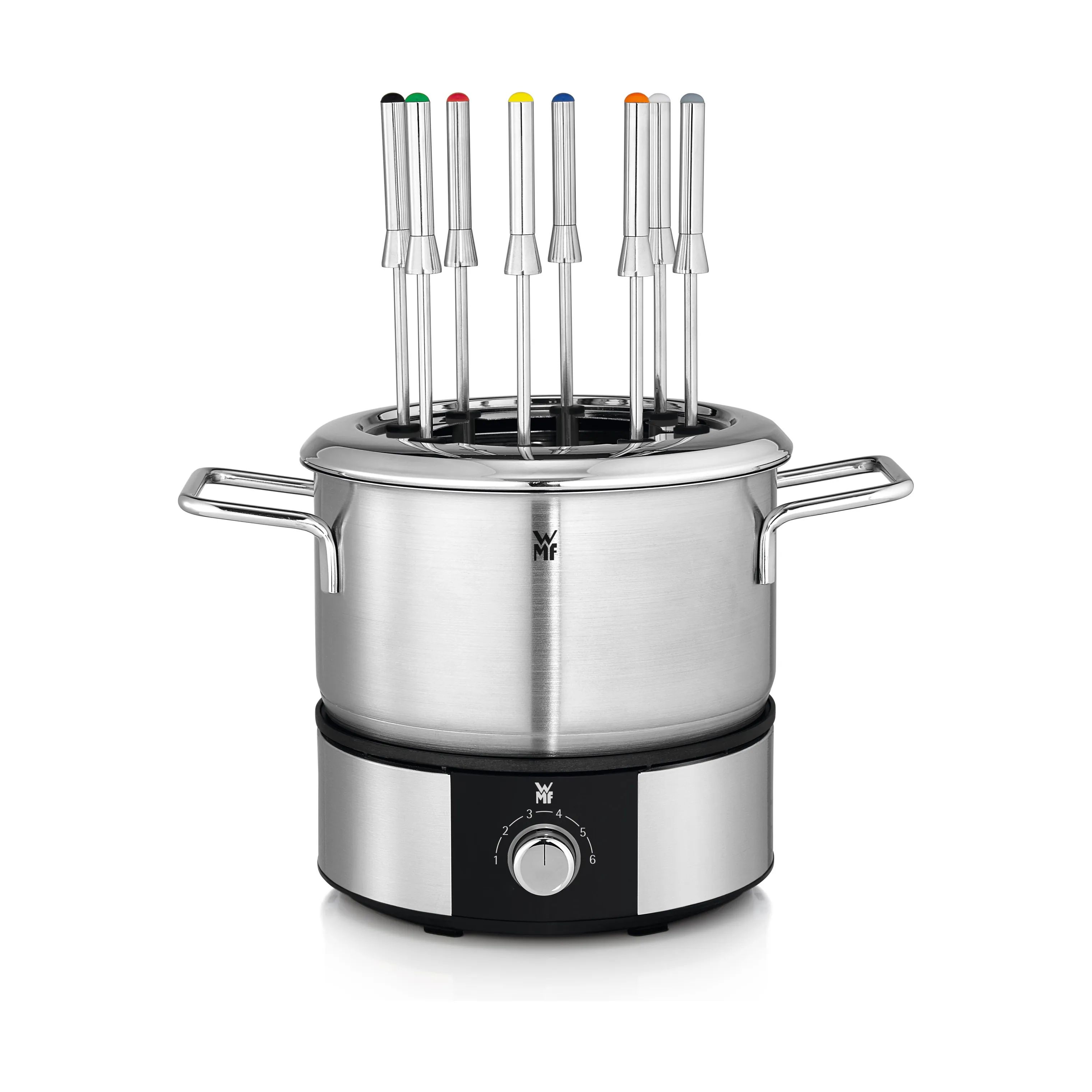 WMF Frituregryder Lono Fondue i Sølvfarvet / Sort, 1