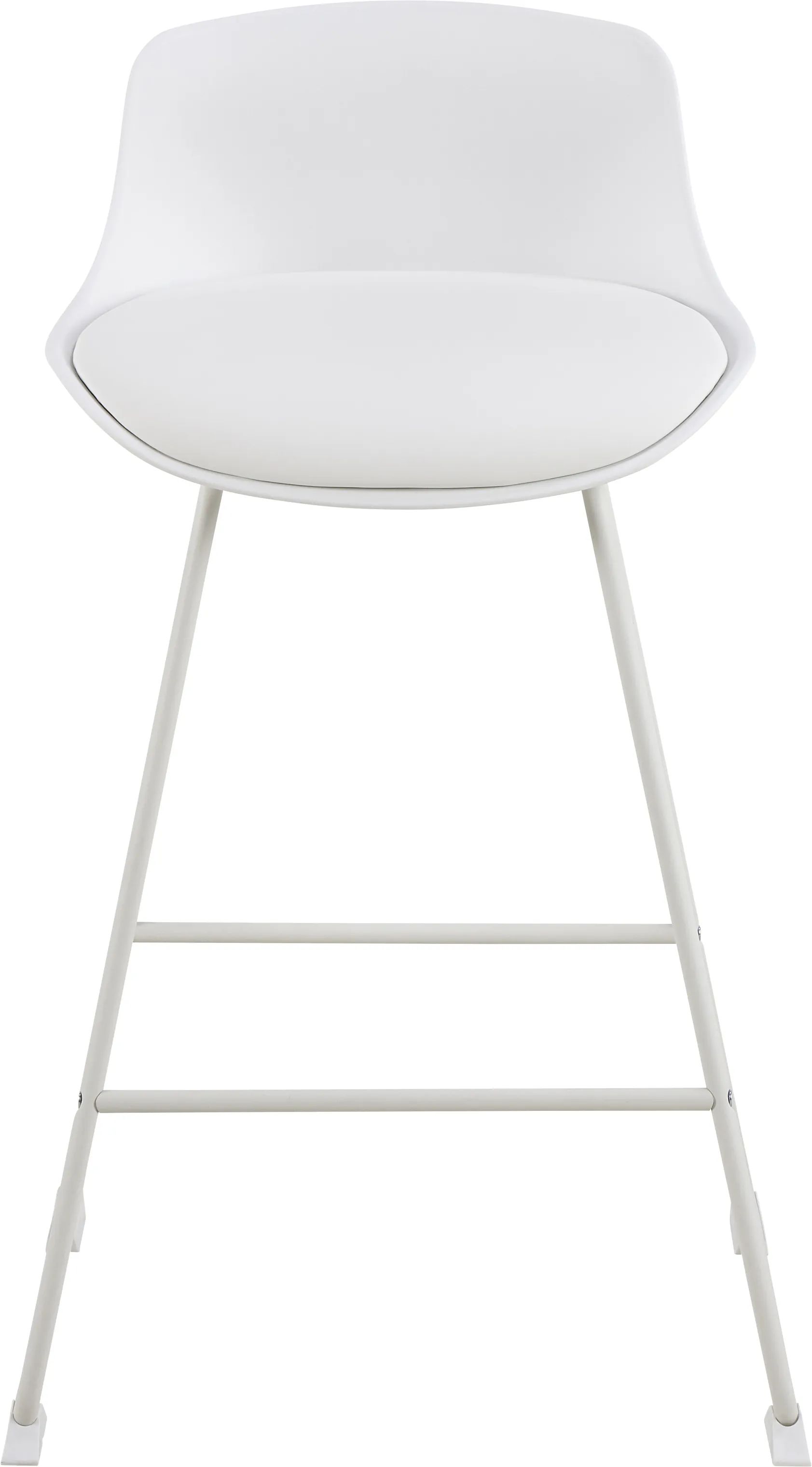 CASA Living Barstole Tina Barstol - 2 stk i Hvid, H84 x B50 cm, 6
