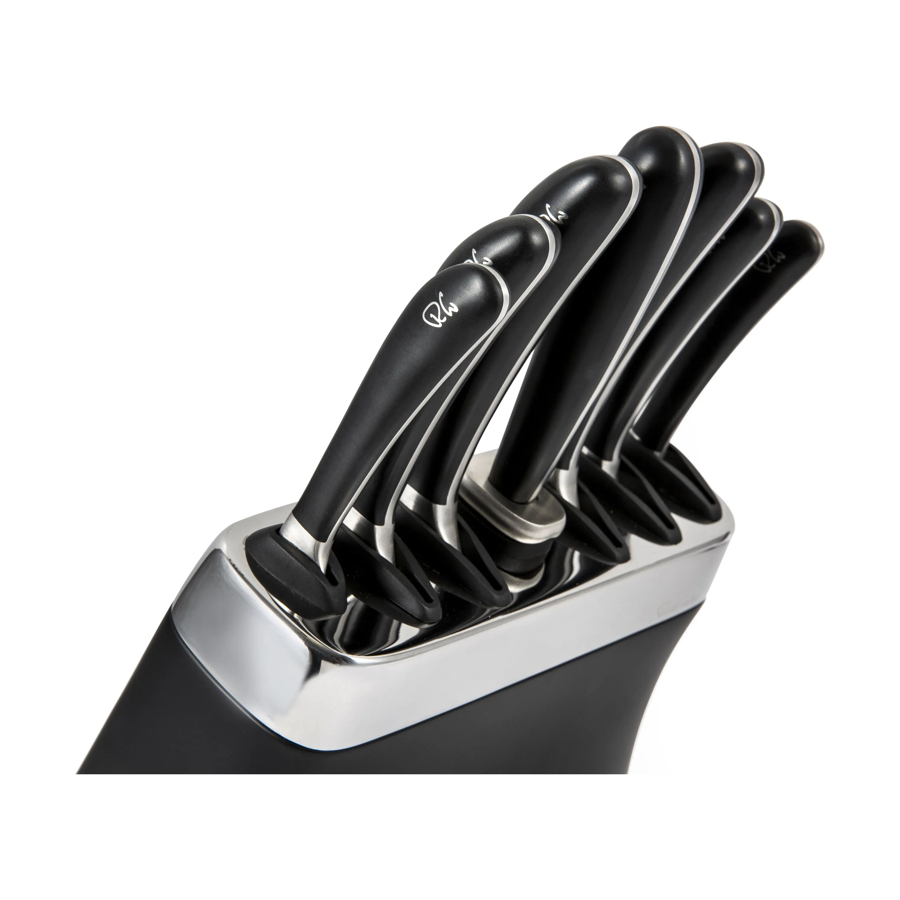Robert Welch Knivblokke med knive Signature Knivblok - 8 dele i Sort/rustfrit stål, 2