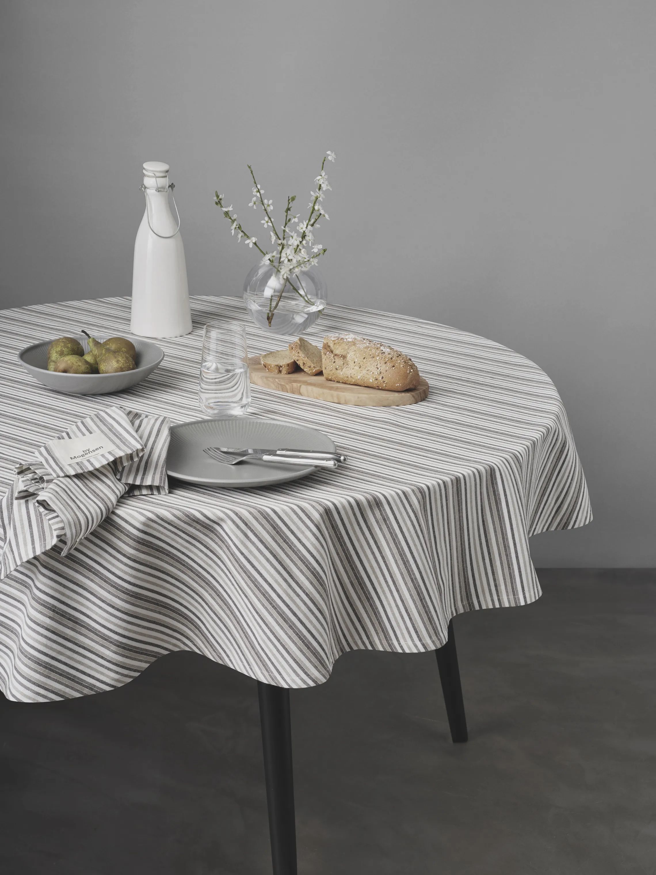 By Mogensen Duge Small Stripes Dug i 180 cm, 2