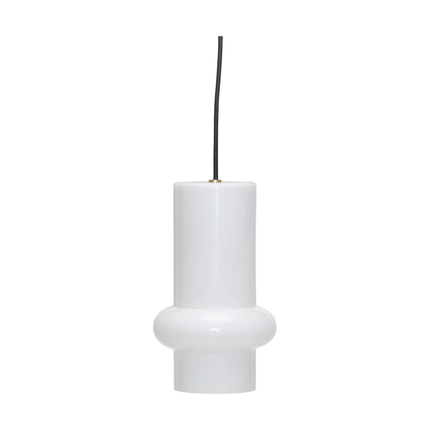 Hübsch Pendler Pilule Pendel i Hvid/Blank , Ring nederst, 1