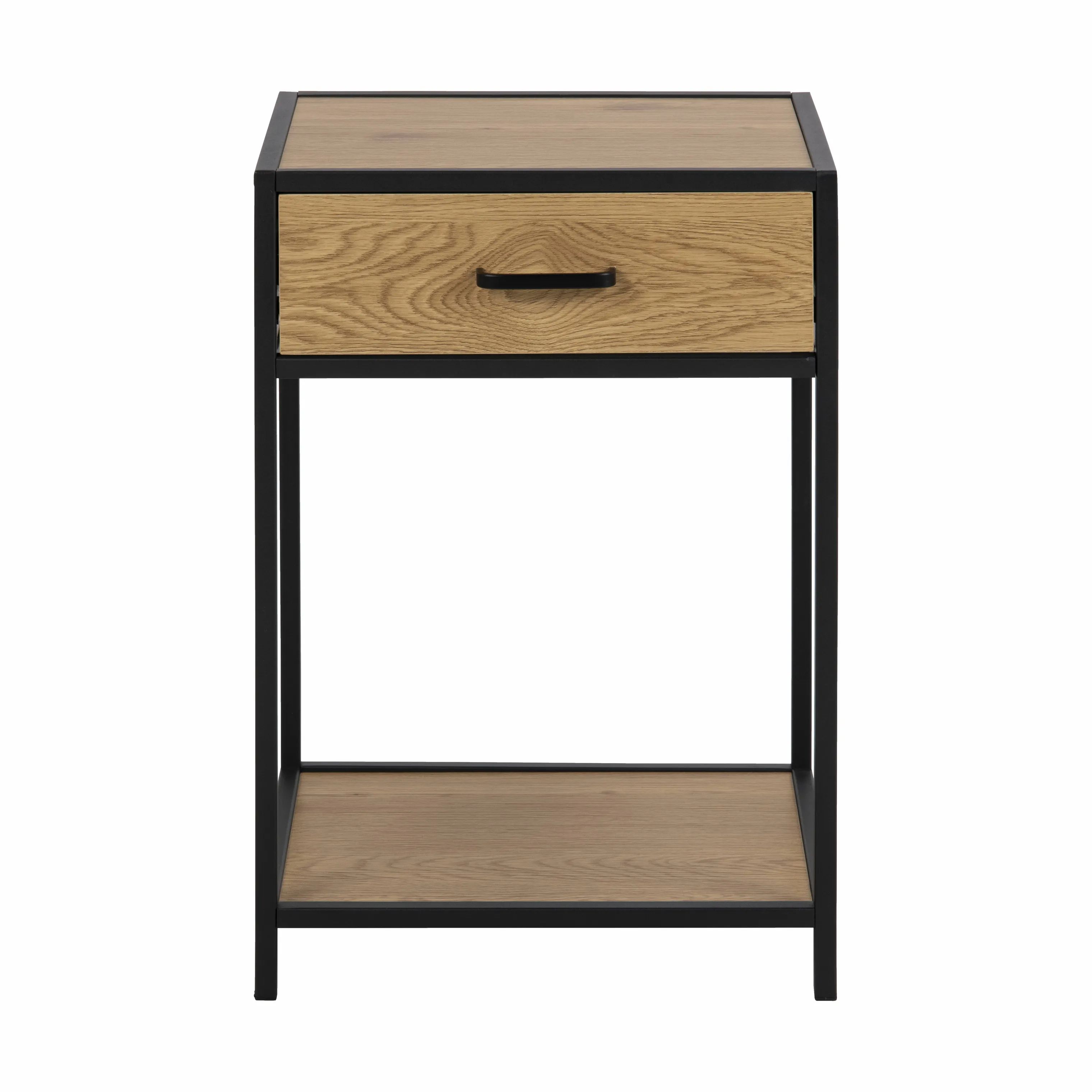 CASA Living Sengeborde Seaford Natbord i natur/sort, 1