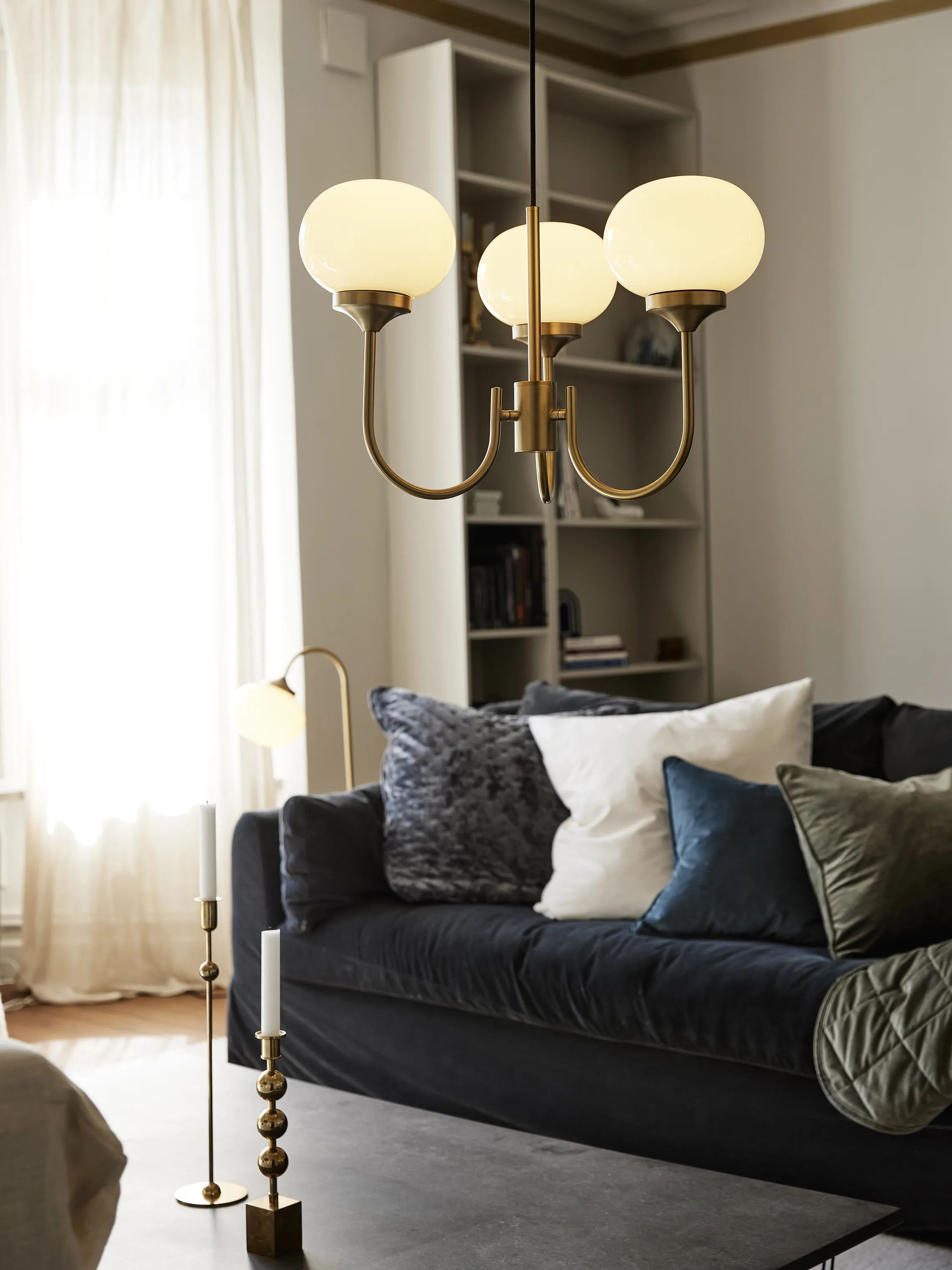 PR Home Pendler Elsy Pendel i Mässing, 45 cm, 2