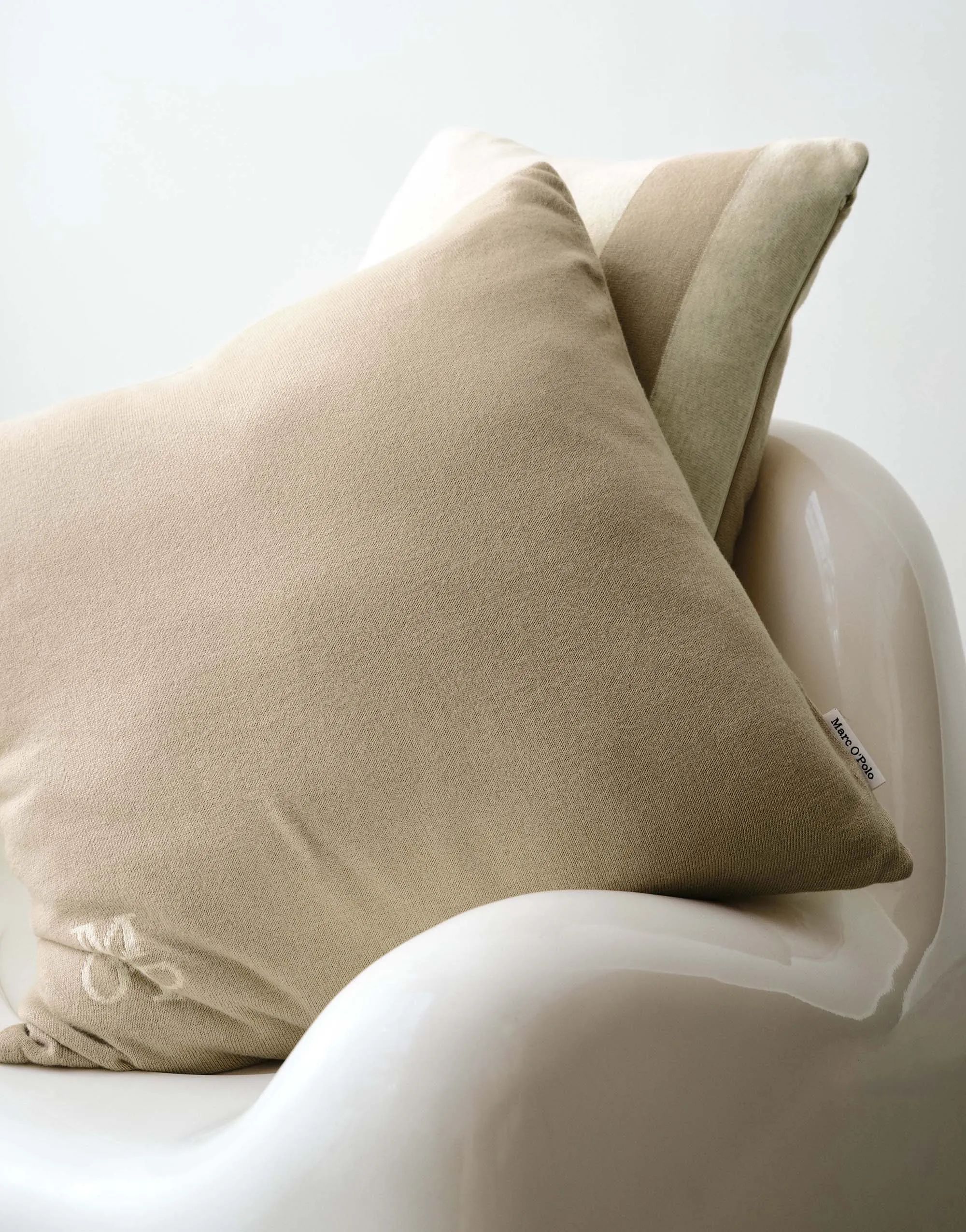 Marc O'Polo Pyntepuder Statement Pyntepude i Dark sand, B40 x L60 cm, 3