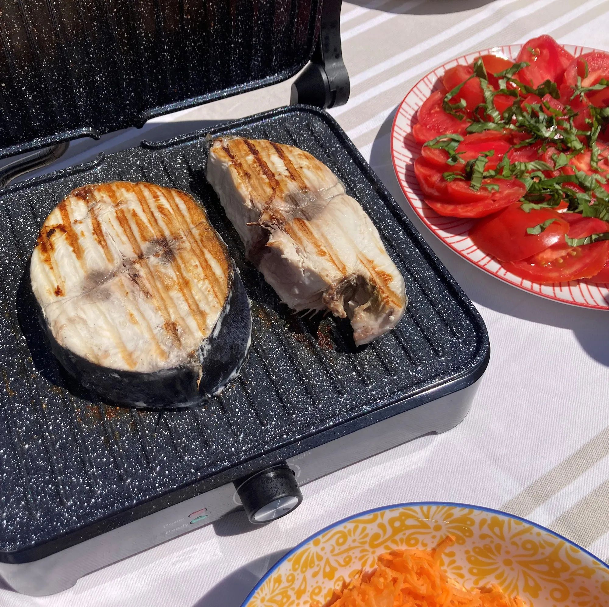 Little Balance Bordgrill Multigrill i Metal/sort, 2