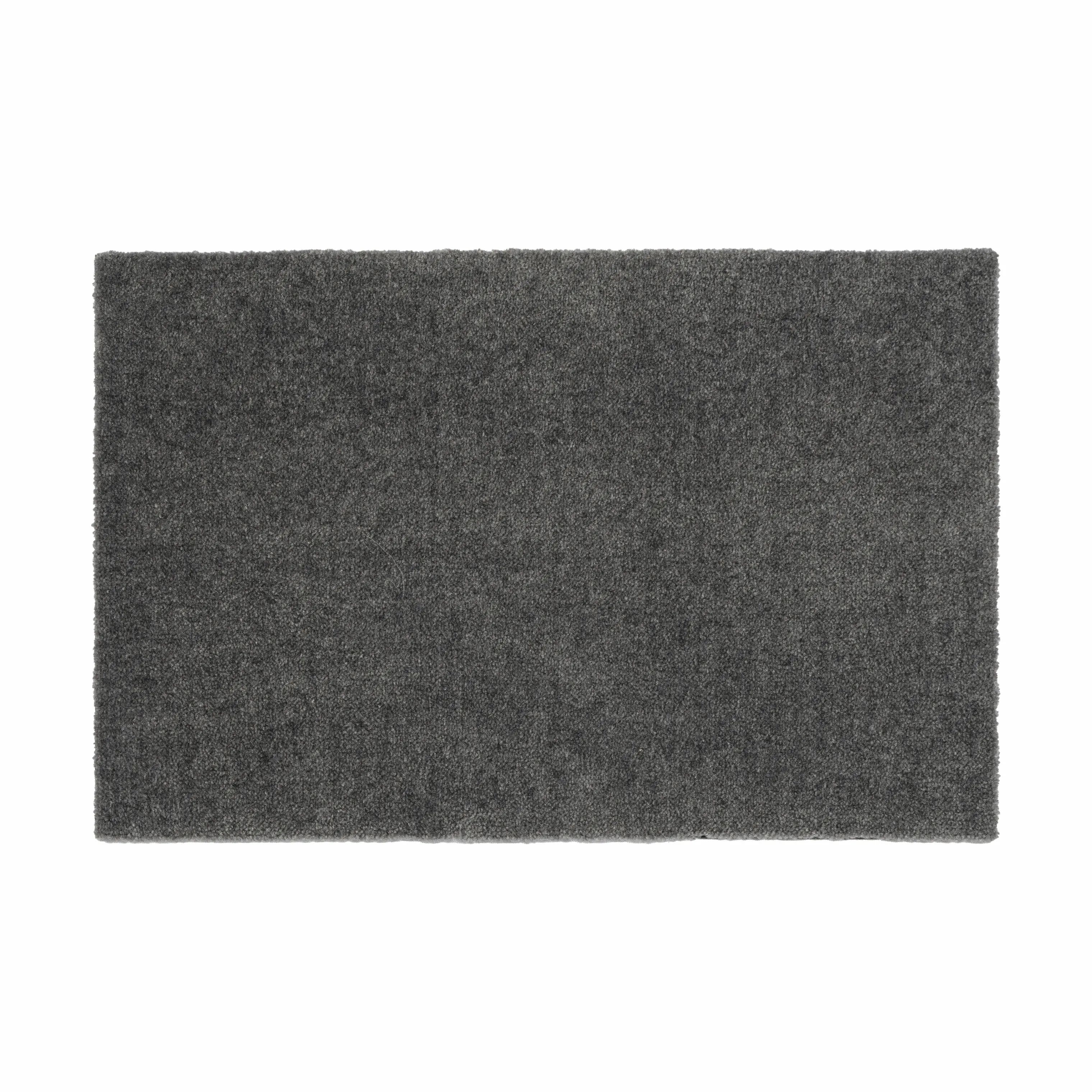 Tica Copenhagen Dørmåtter Uni Color Gulvmåtte i Steel Grey, B60 x L40 cm, 1