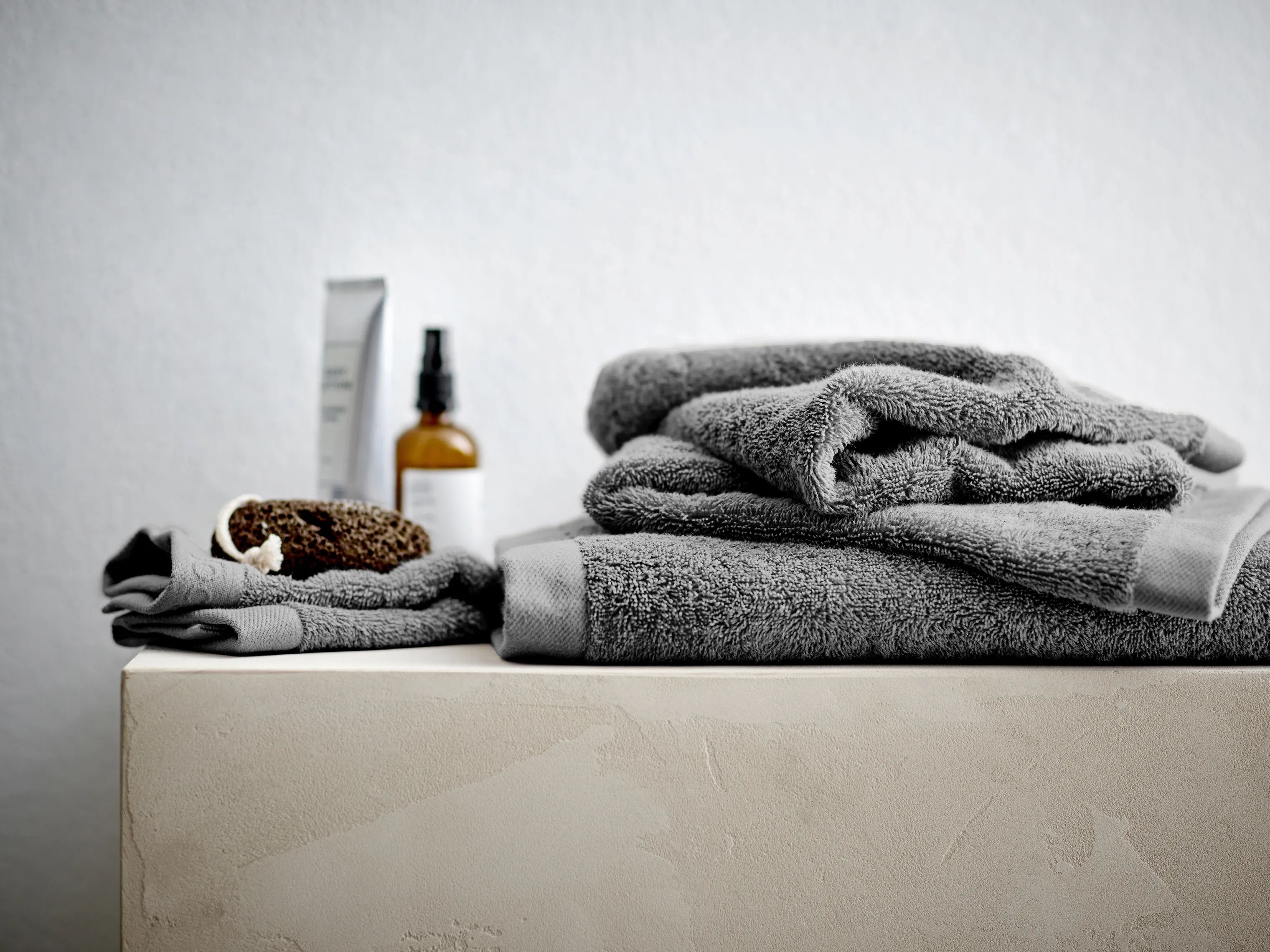 Södahl Håndklæder Organic Comfort Håndklæde i Stone grey, B50 x L100 cm, 2