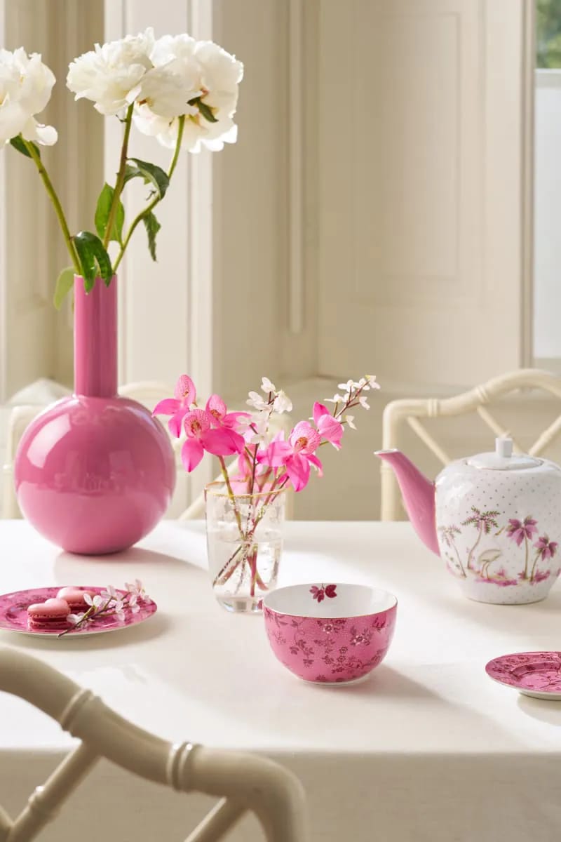 PIP Studio Skåle Jolie Flowers Skål i Pink, 2