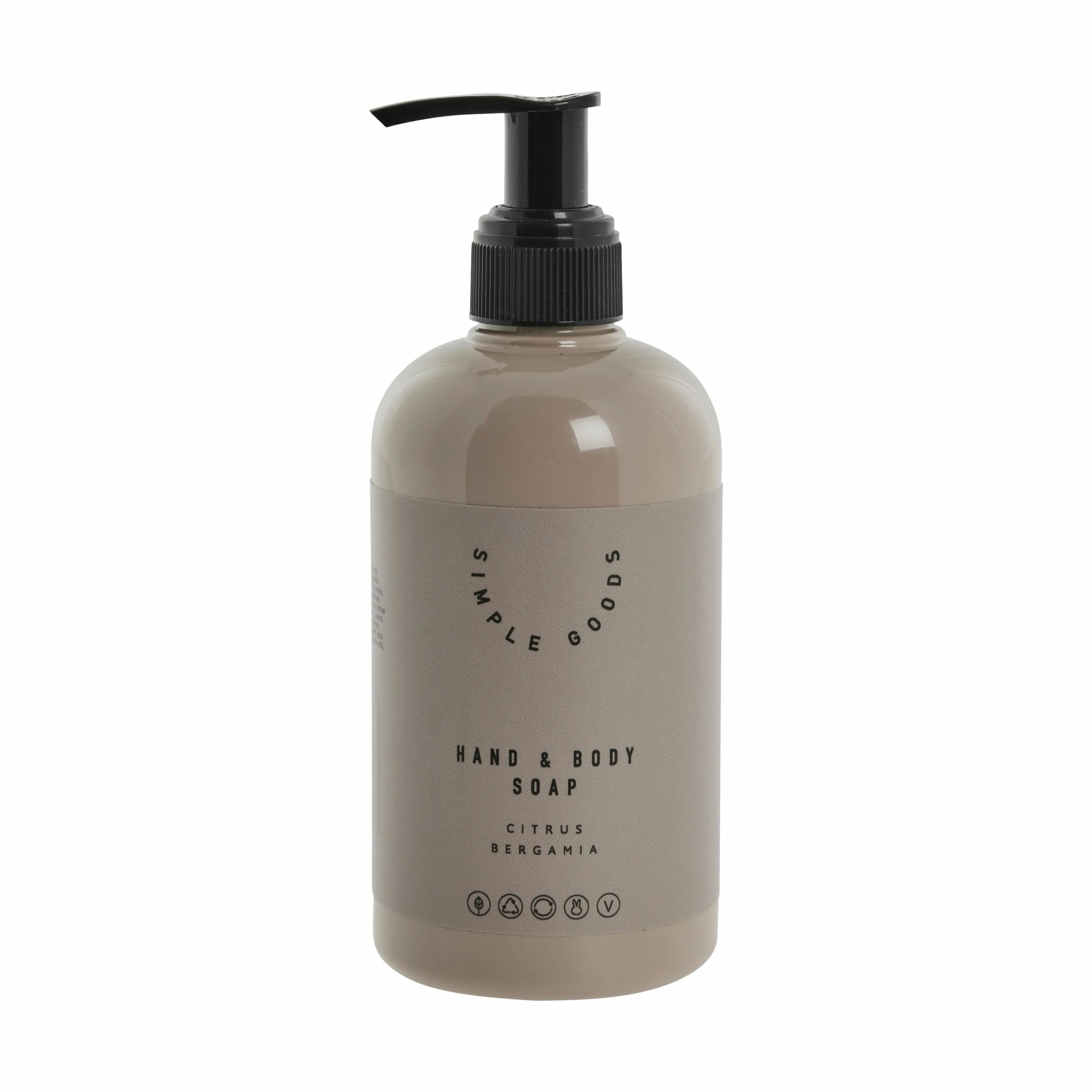 Simple Goods Kropspleje Hand & Body Sæbe i Lyserød, 1