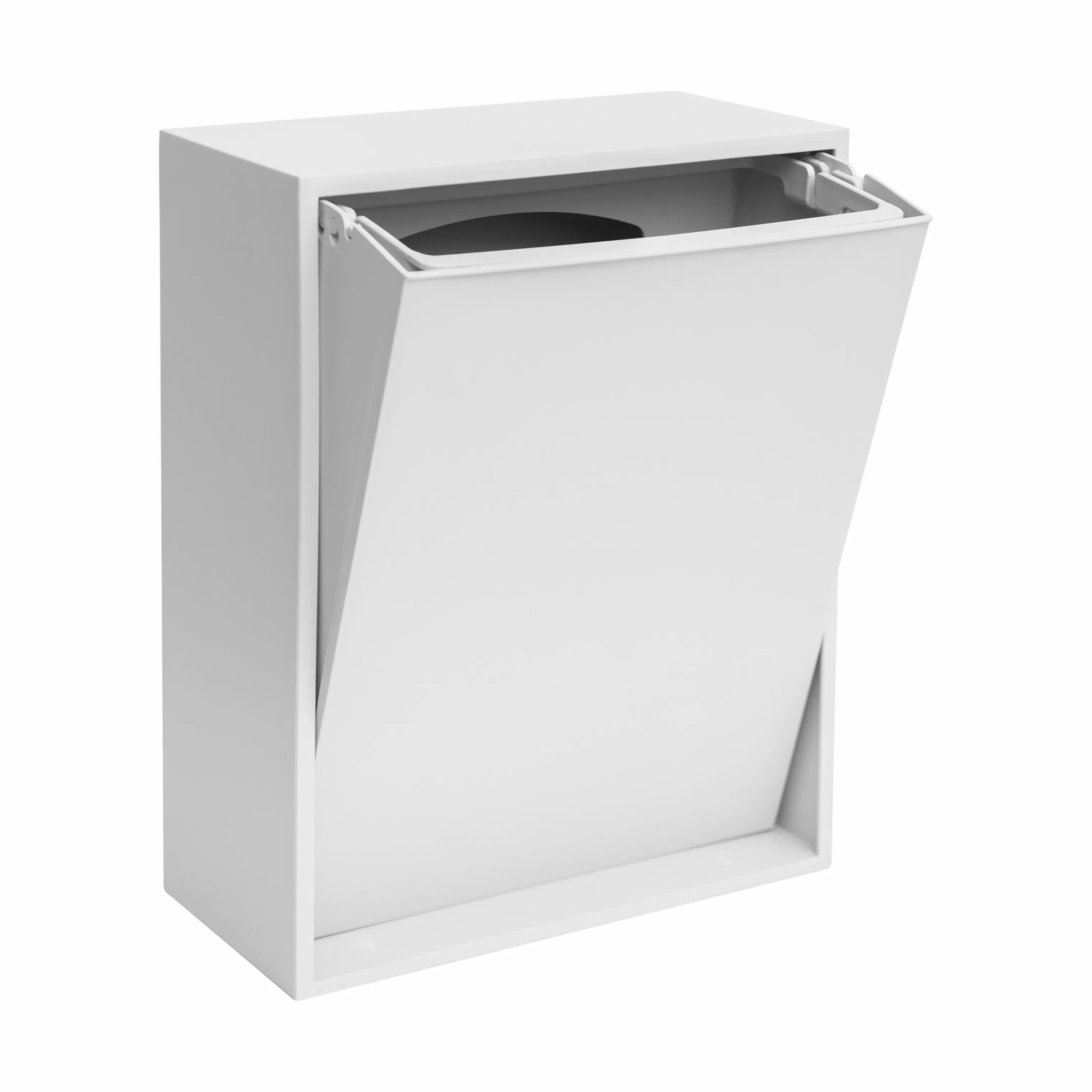ReCollector Spande uden pedal Affaldsspand til sortering i Brilliant white, 1