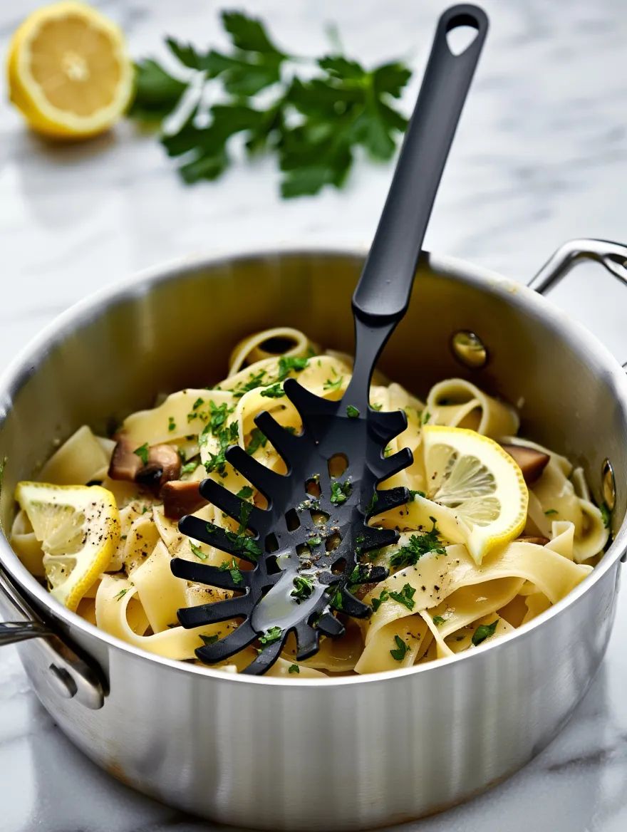 Cook & Baker Pastaskeer Basic Pastaske i Sort, 2