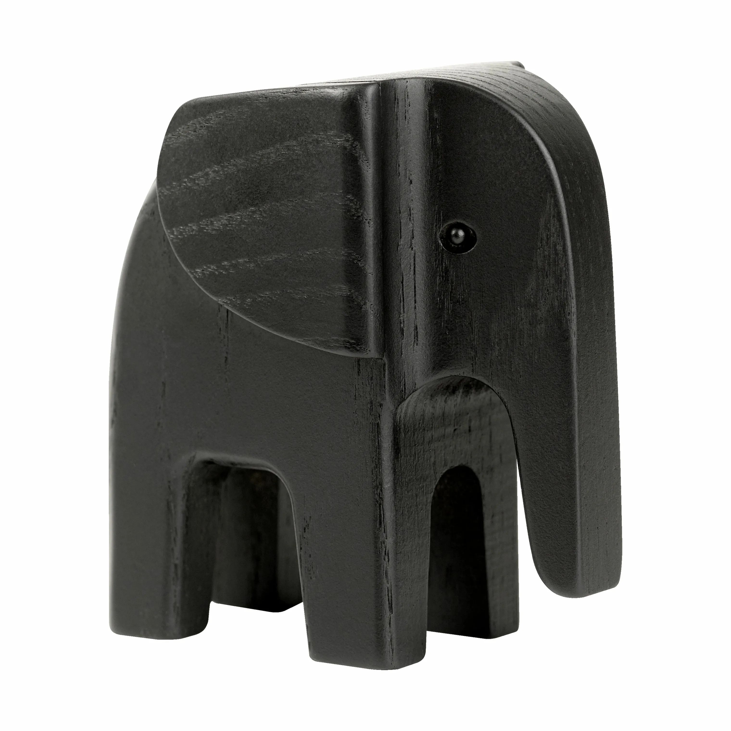 Novoform Dyrefigurer Elefant i Sort, 11 cm, 1