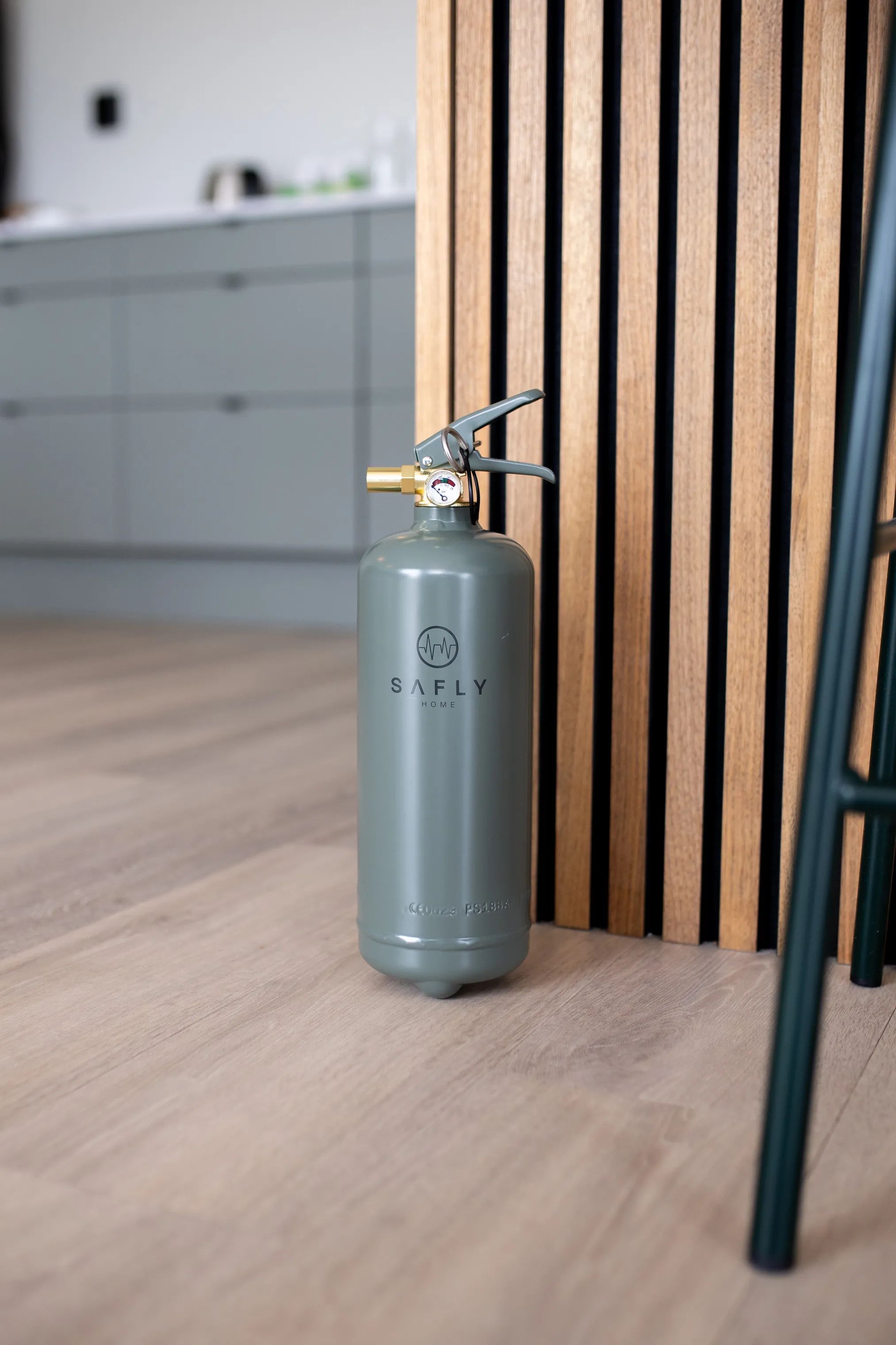 Safly Rengøringsmidler Home Brandslukker i Grøn, 3