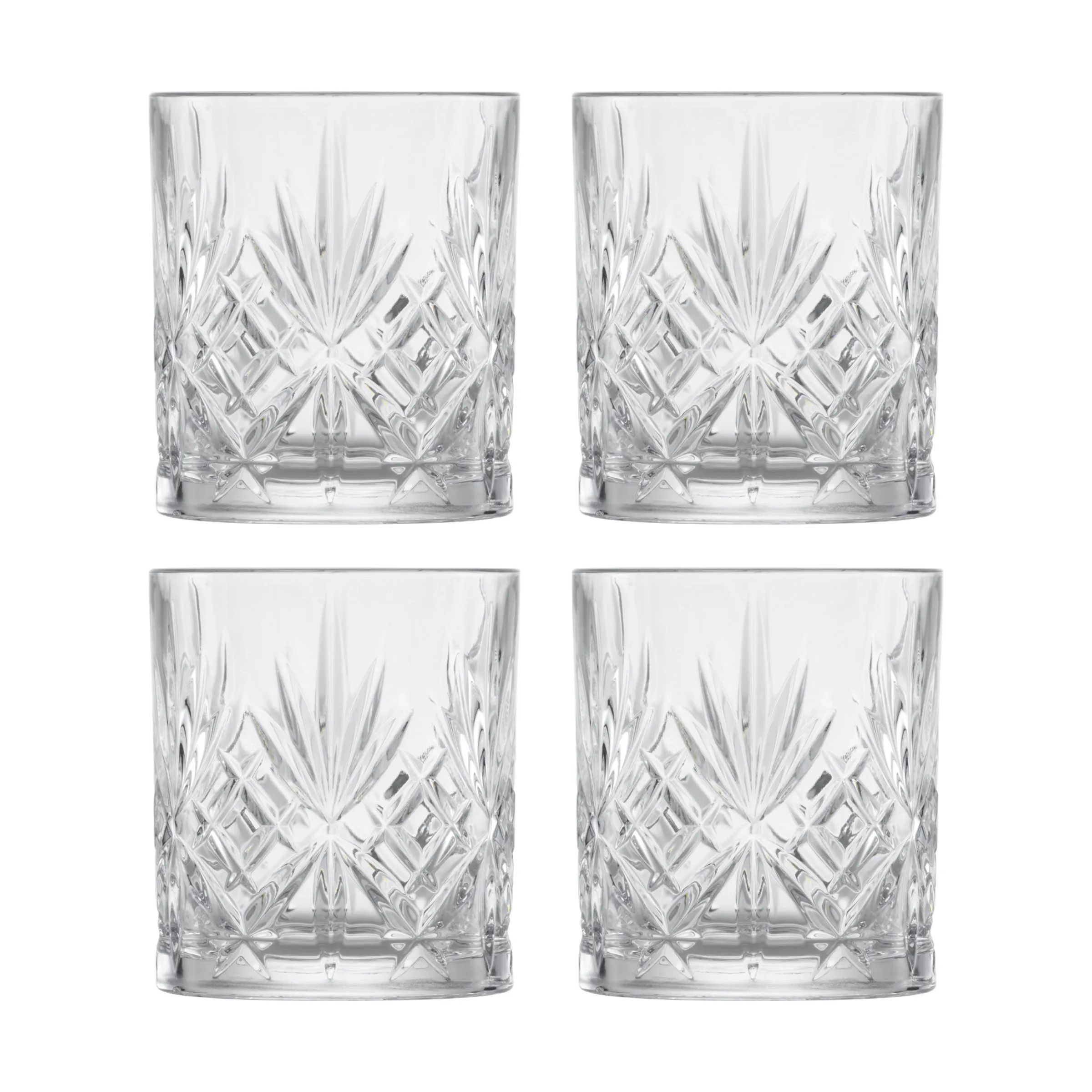 Schott Zwiesel Lowball glas Show Whiskyglas - 4 stk. i Klar, 1