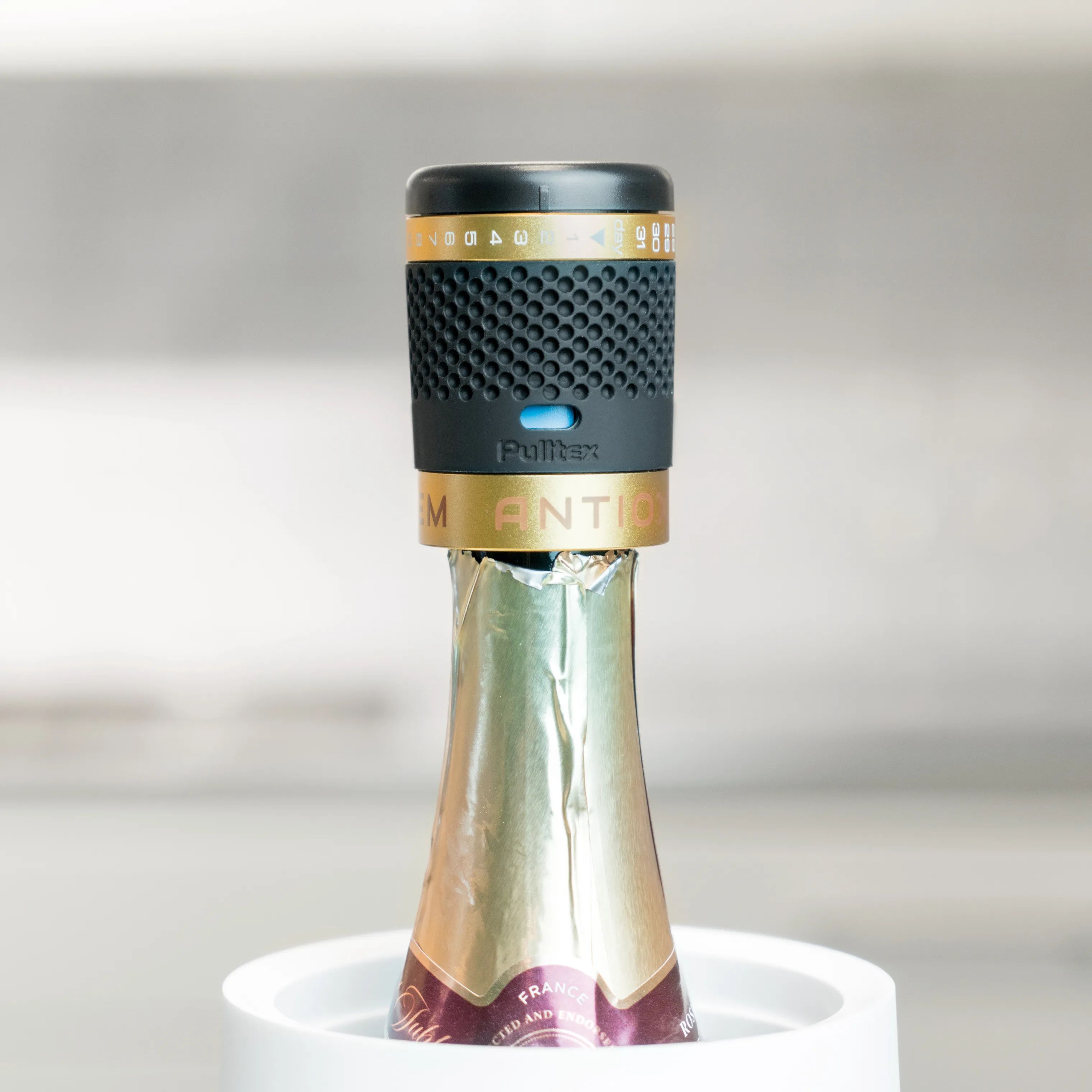 Pulltex Øvrigt champagnetilbehør Champagneprop i Sort / Guld, 2