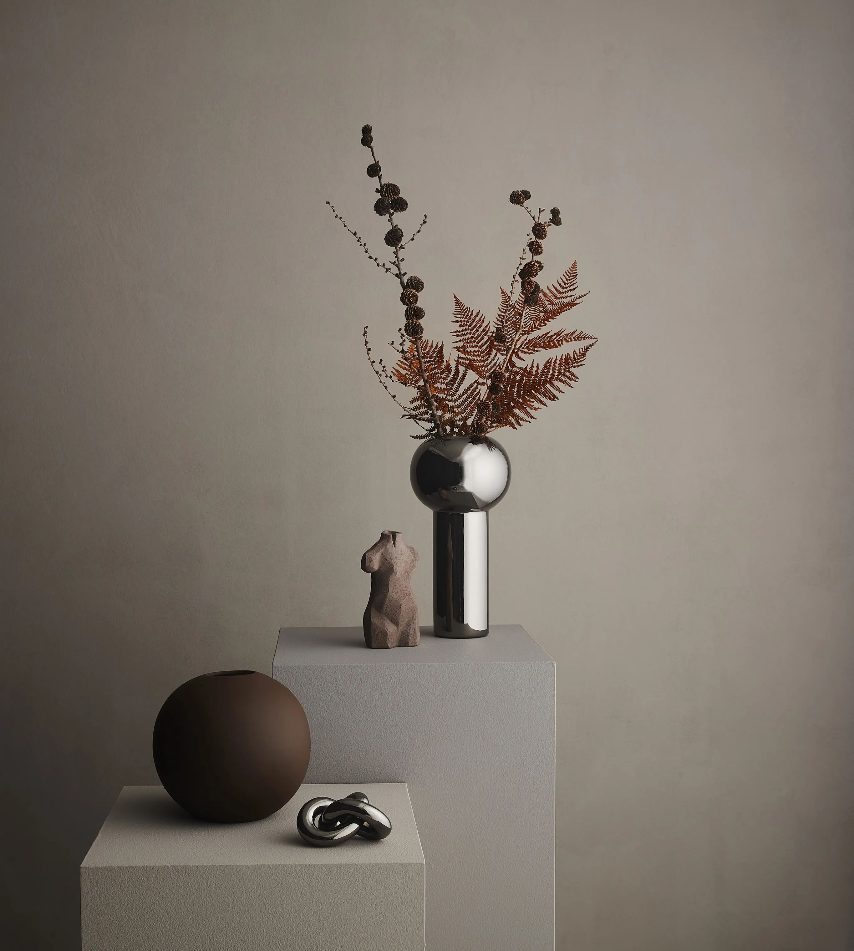 Cooee Øvrige figurer Knob Bordpynt i 9 cm, 2