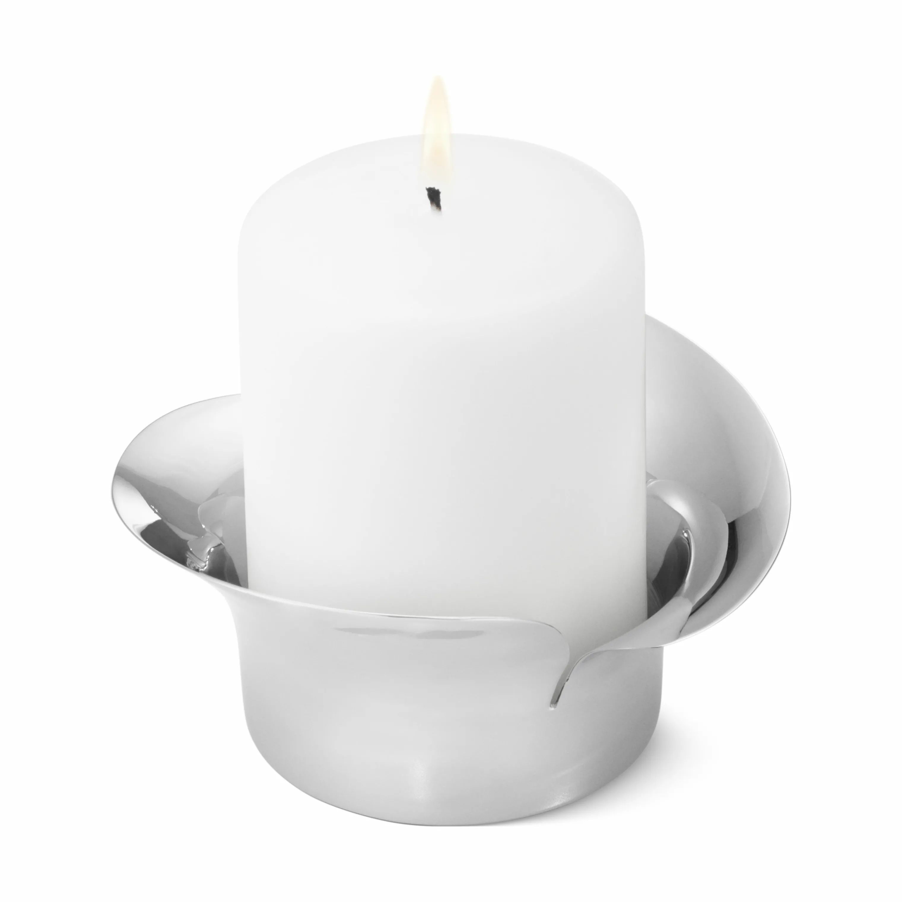 Georg Jensen Bloklysestage Bloom Bloklysestage i Stål, 2