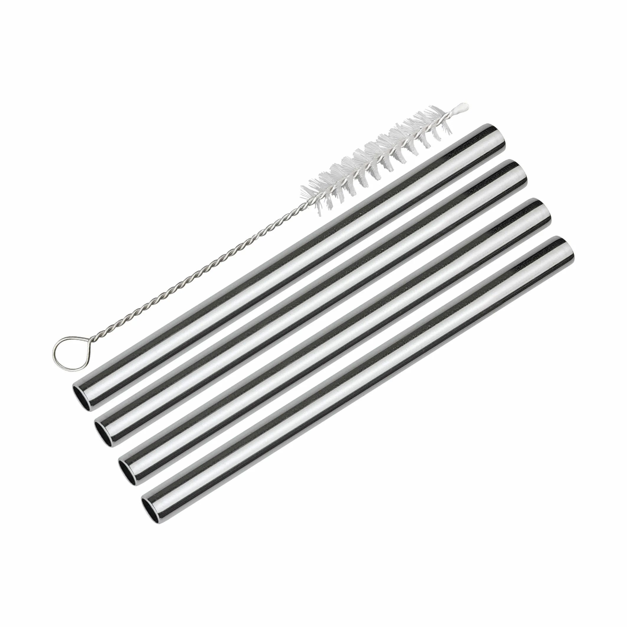 Cilio Øvrigt bartilbehør Cilio Bar Sugerør m- rensebørste - 4 stk. i 14 cm, 1