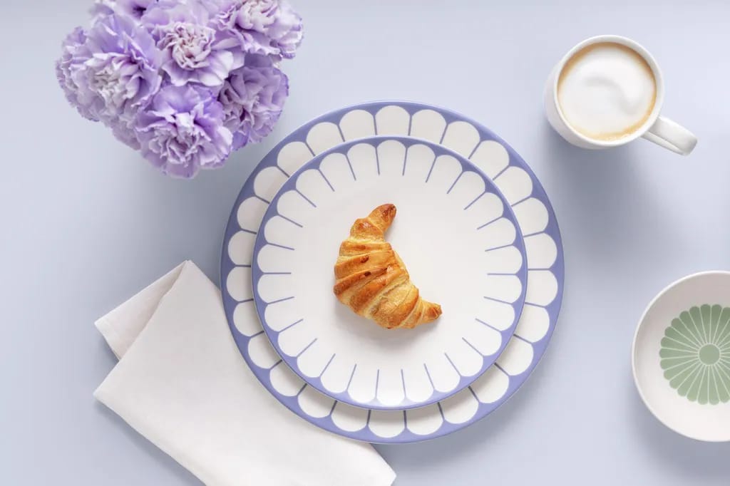 Villeroy & Boch Middagstallerkener Fleur Bleu Middagstallerken i 26,6 cm, 2
