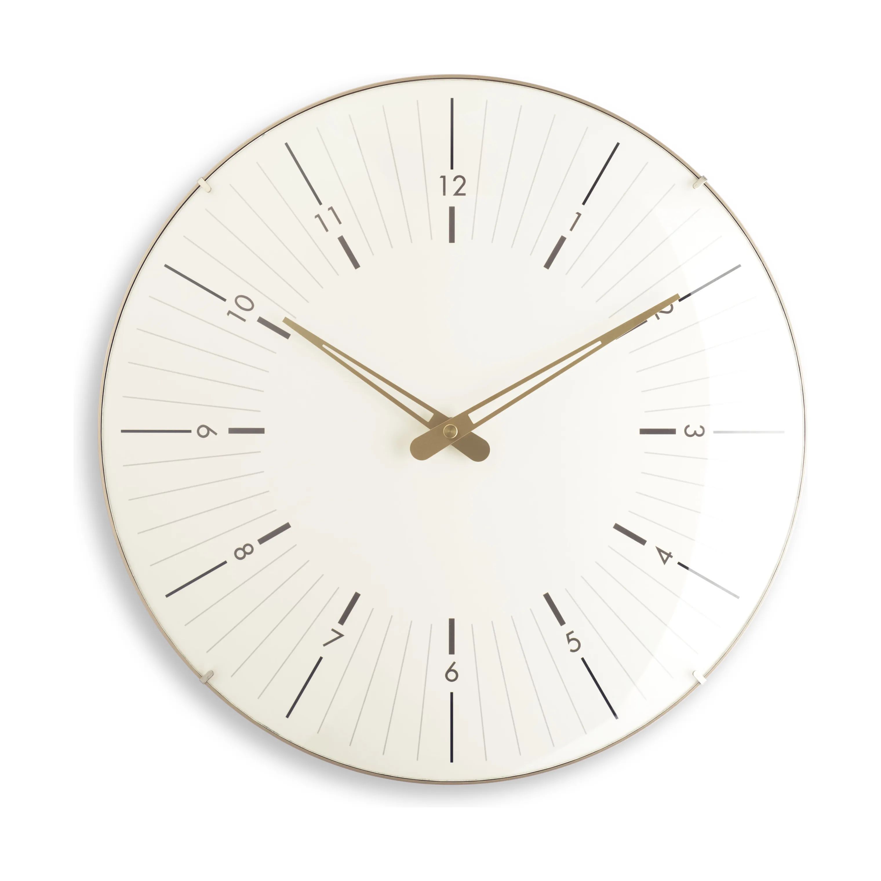 CASA Living Vægure Vægur i Creme/antik guld, 35 cm, 1
