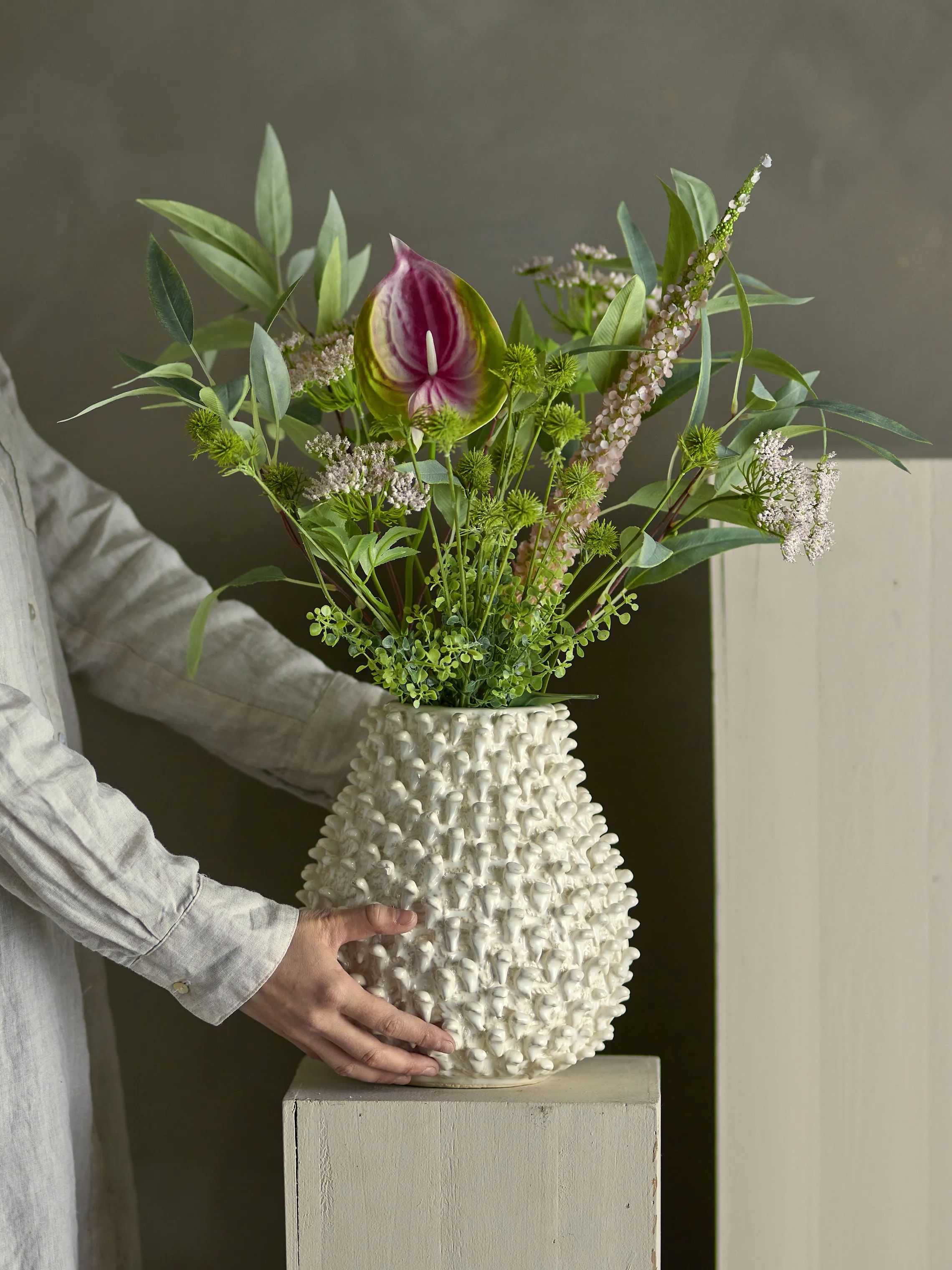 Bloomingville Kunstige blomster Kunstig Buket - Blush i Lyserød, 2