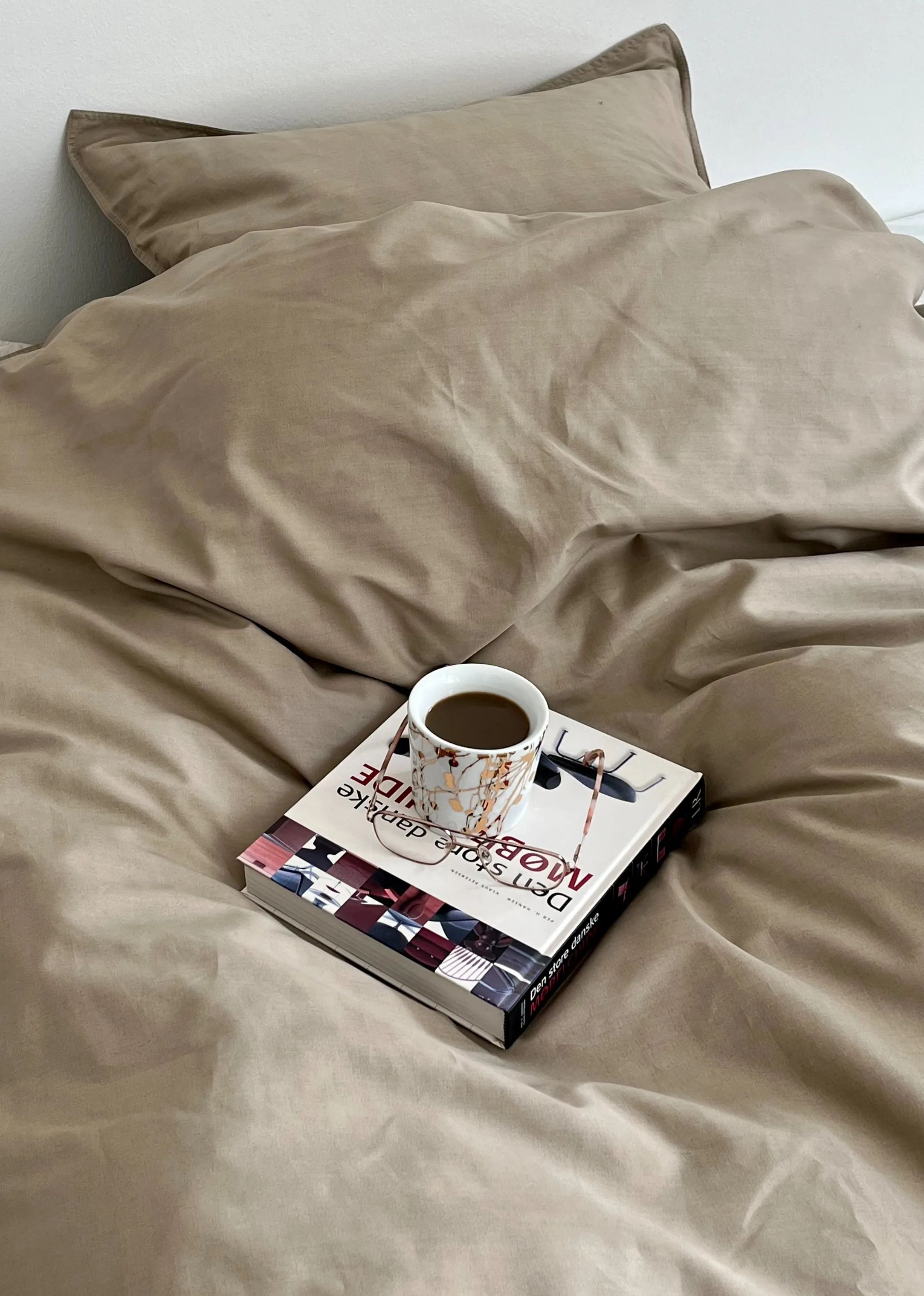 omhu Sengetøj Percale OMHU Percale Sengetøj i Mud, B140 x L200 cm, 2