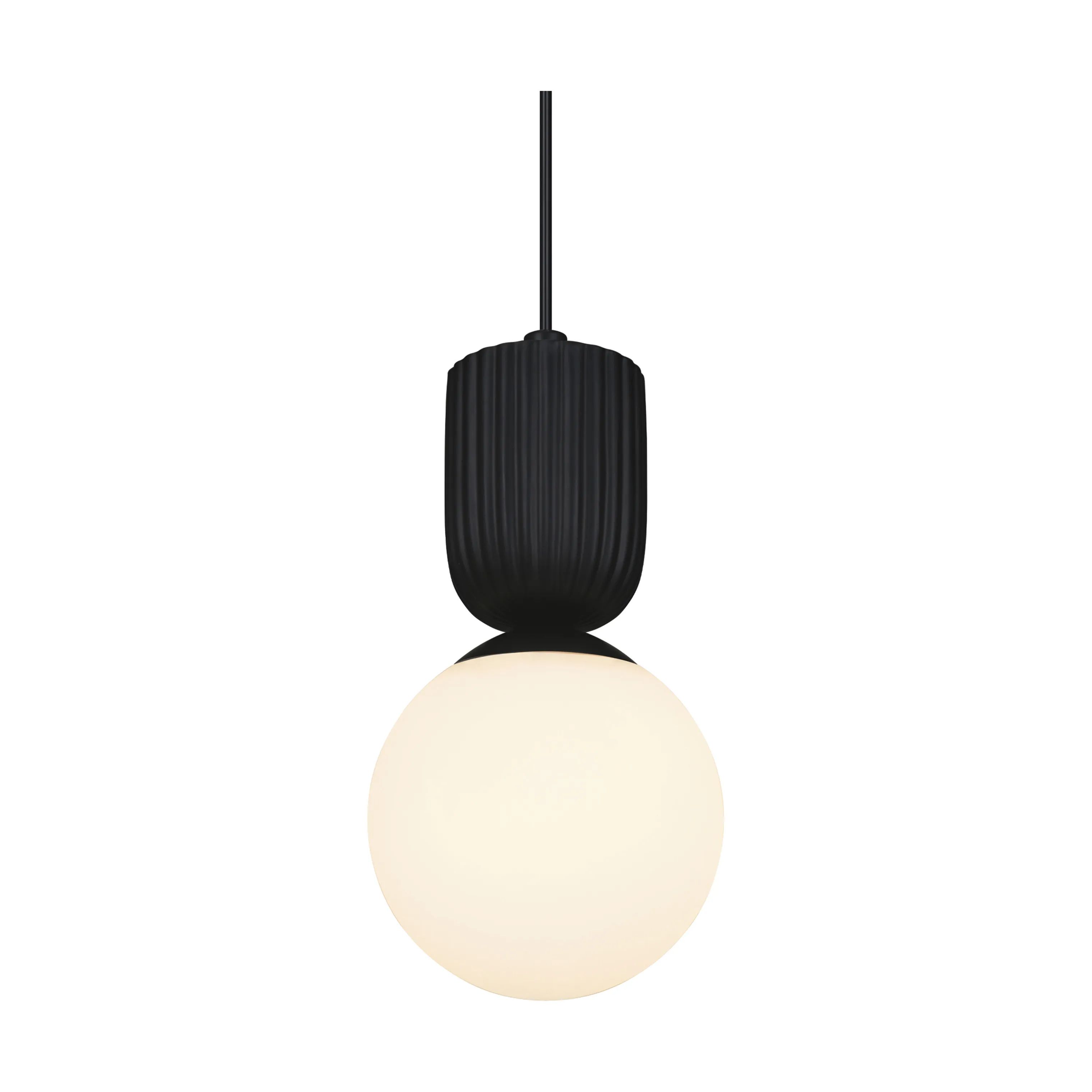 Nordlux Pendler Sadie Pendel i Sort / Opal, 8