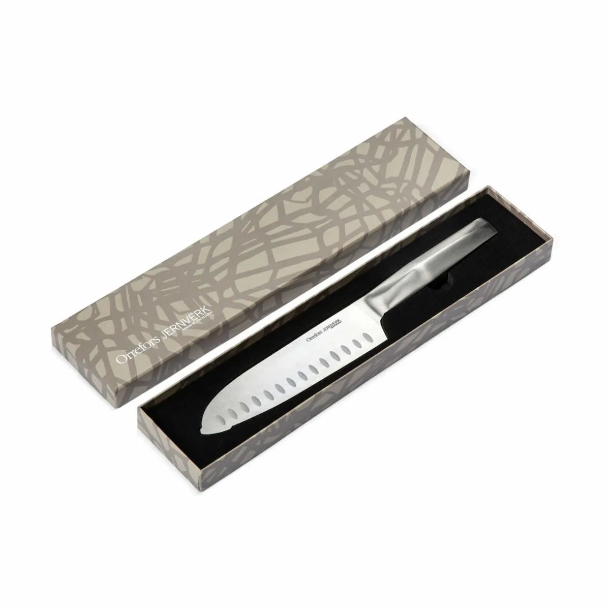 Orrefors Jernverk Santokuknive Premium Santokukniv i Stål, 4