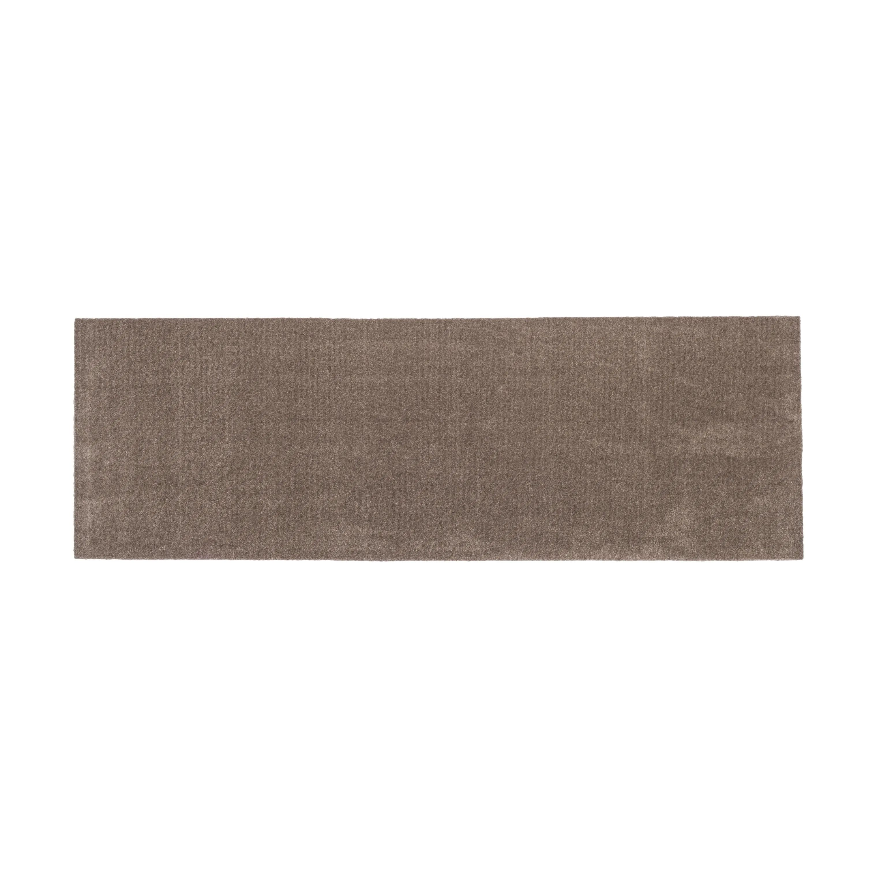 Tica Copenhagen Dørmåtter Uni Color Gulvmåtte i Sand, B67 x L200 cm, 1