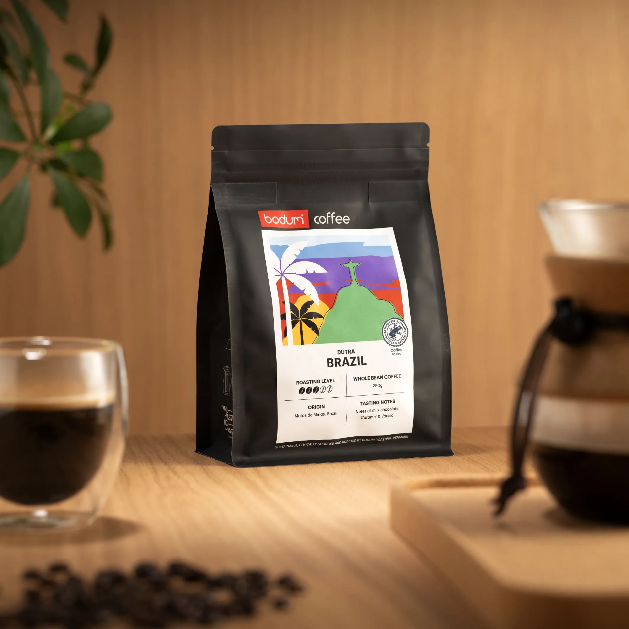 Bodum Kaffe Dutra-Brazil Kaffebønner i Brun, 1