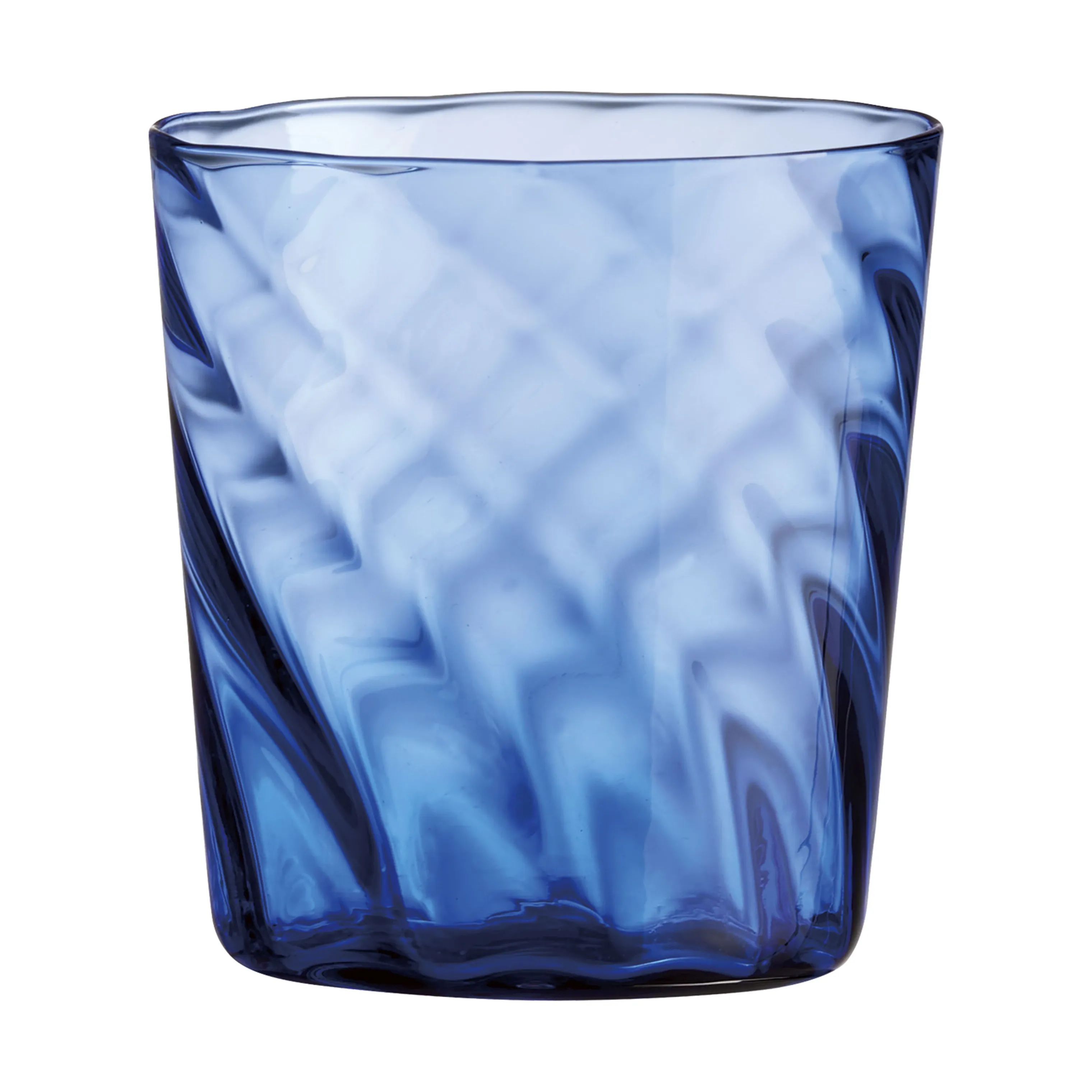 RAW by Aida Vandglas Unique Low Water Glas i Dark Blue, 1