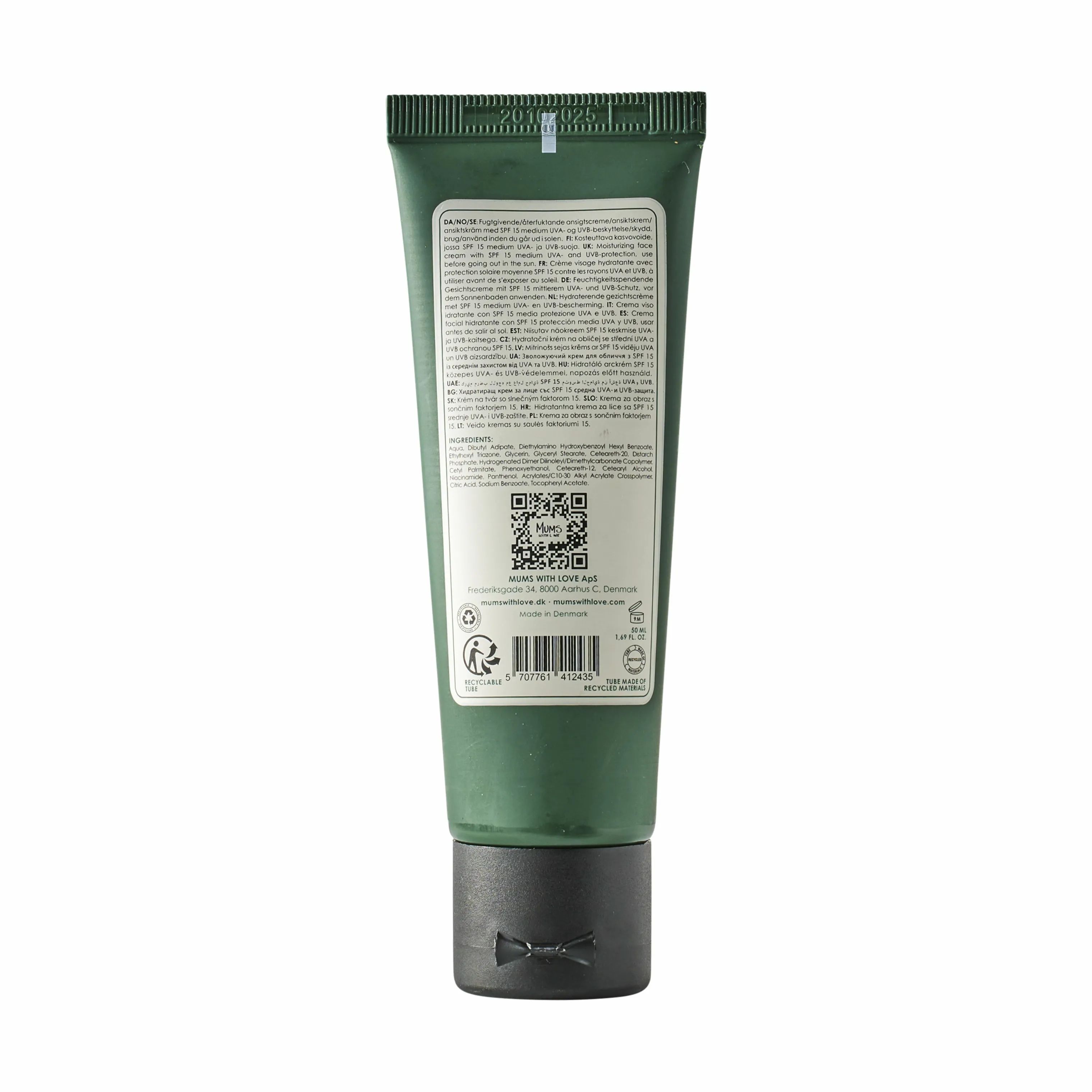 Mums with love Ansigtspleje Face Cream SPF15 i 50 ml, 4