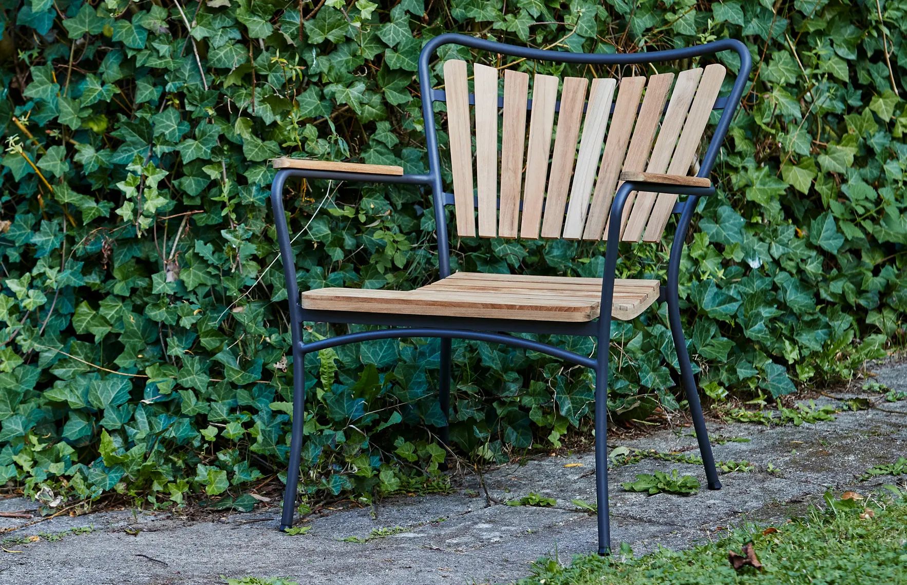 Mandalay Loungestole Marguerit Loungestol i Teaktræ/antracit, 2