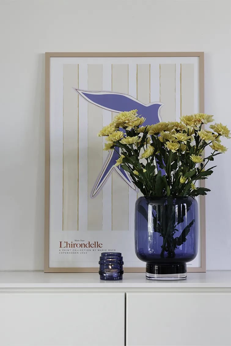 CASA Living Vaser Vase i Blå, 2