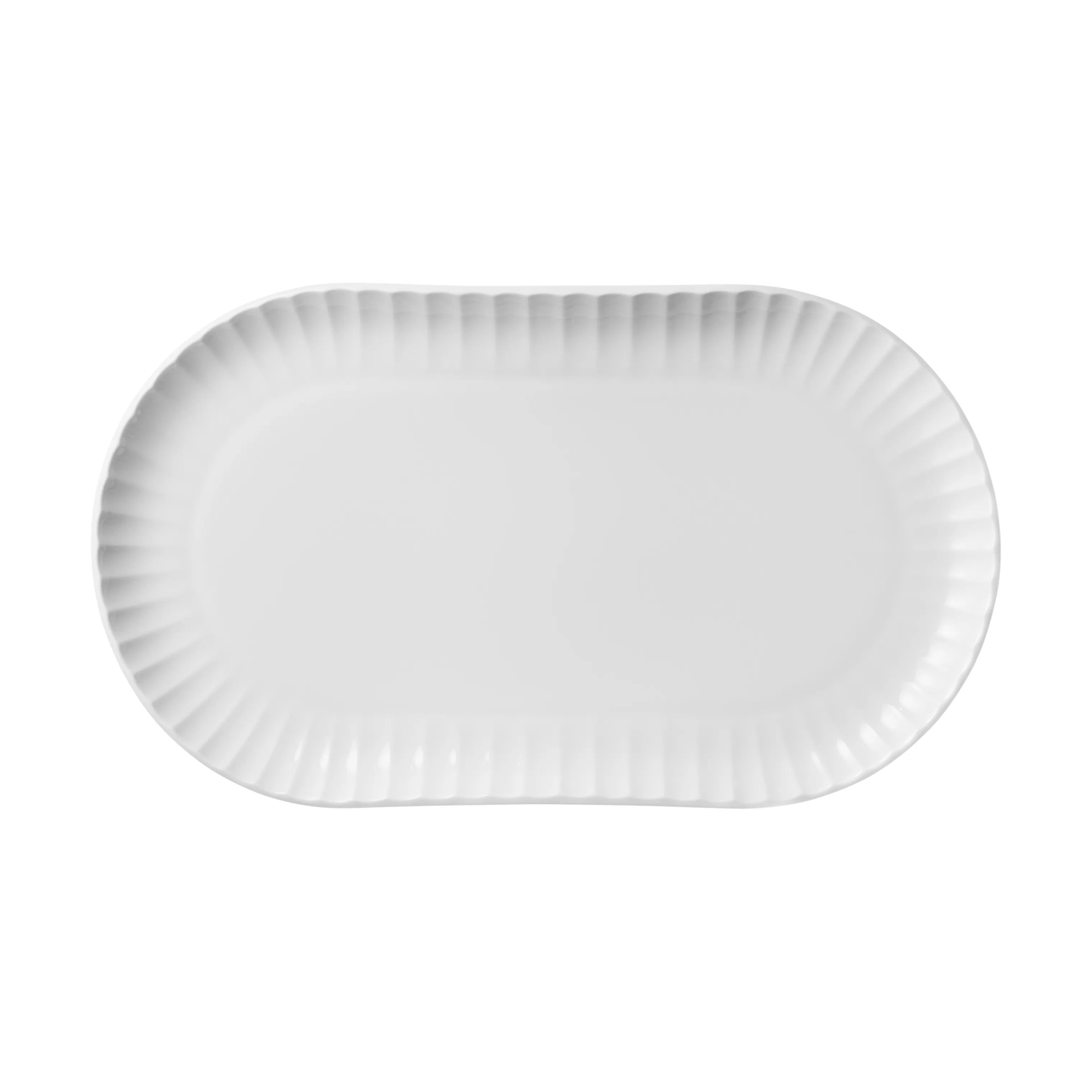 Georg Jensen Serveringsfade Bernadotte Coupe Serveringsfad i Hvid, 4