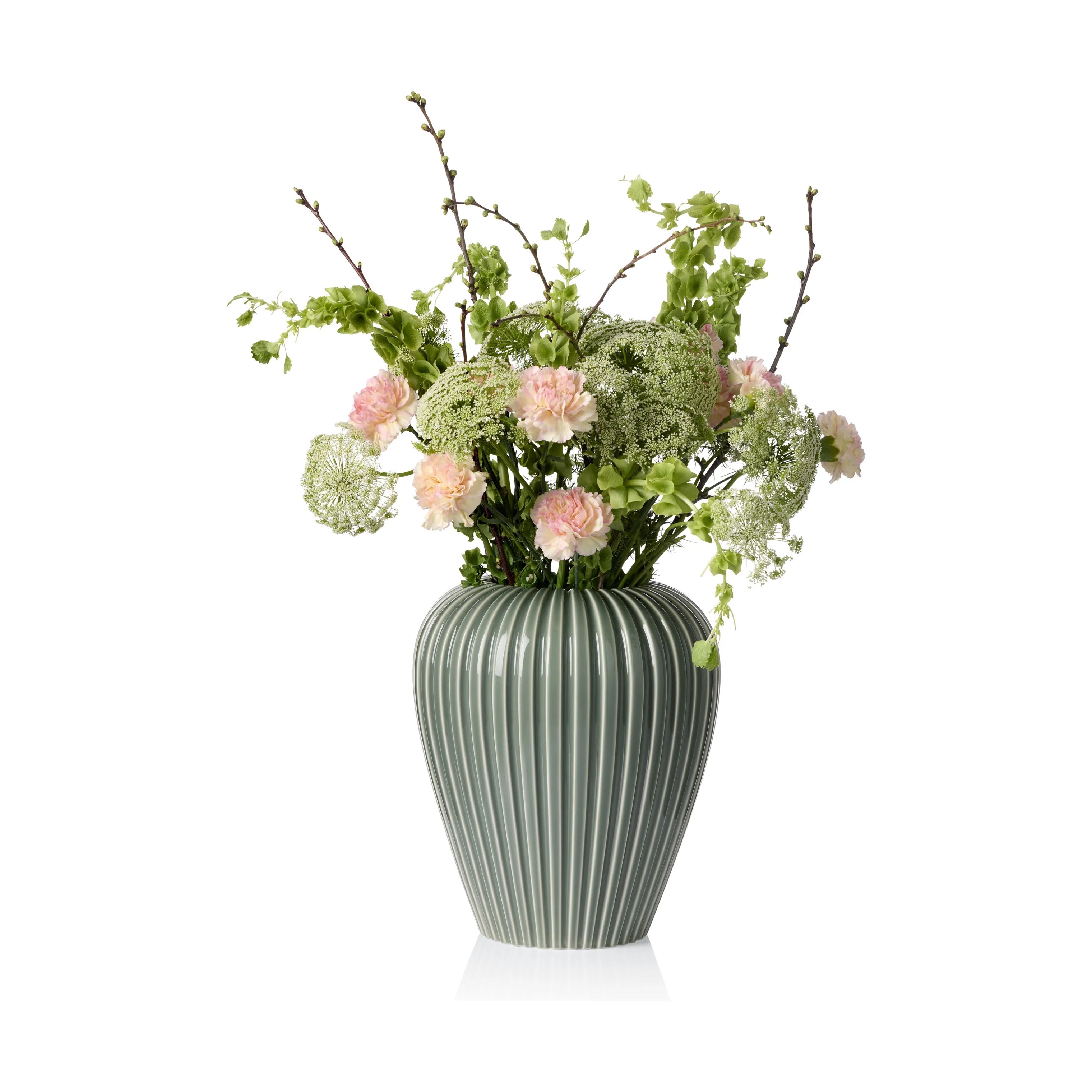 erik bagger a/s Vaser Eslau Lilje Vase i grøn, 35 cm, 4