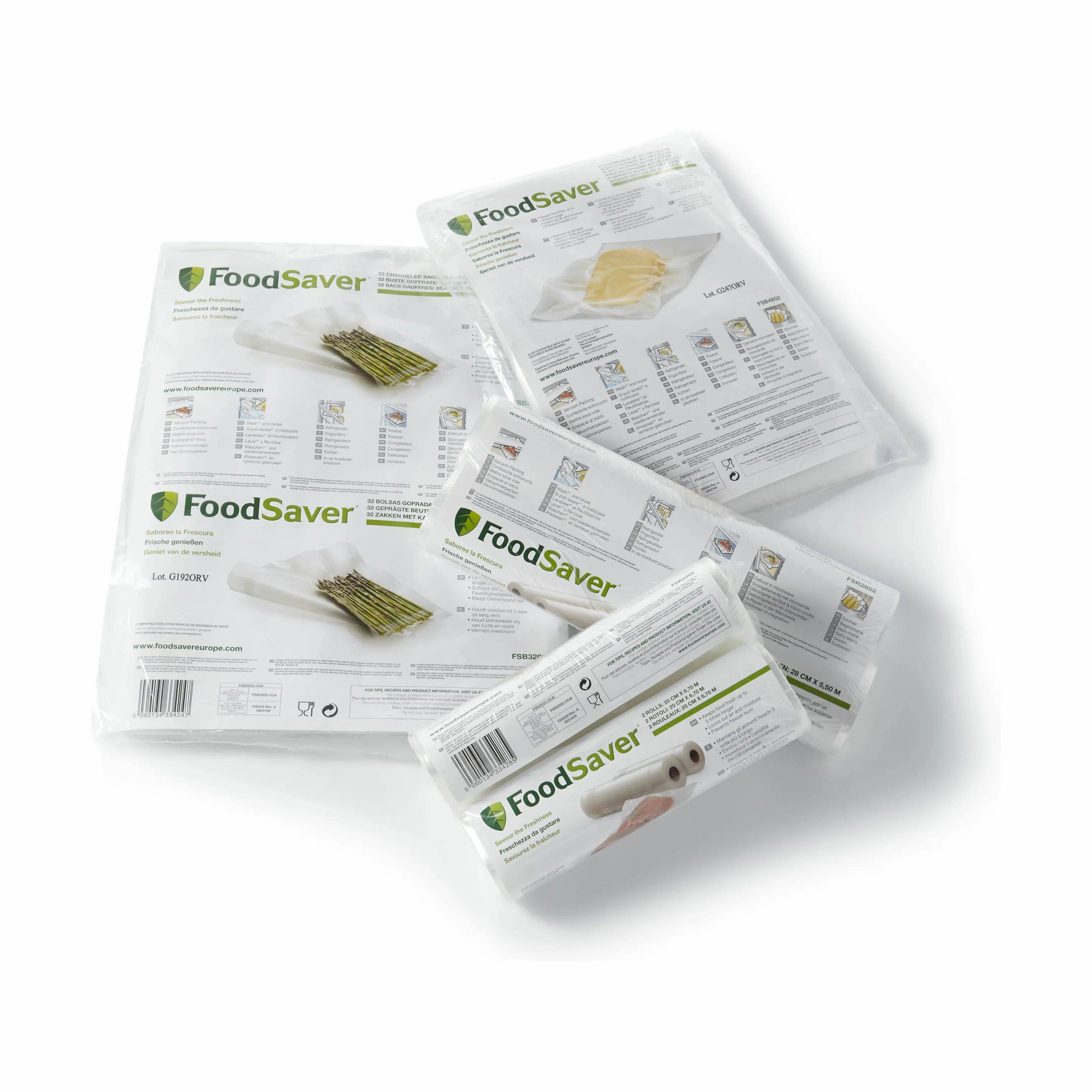 FoodSaver Vakuumposer Vakuumposer - 48 stk. i Klar, 2