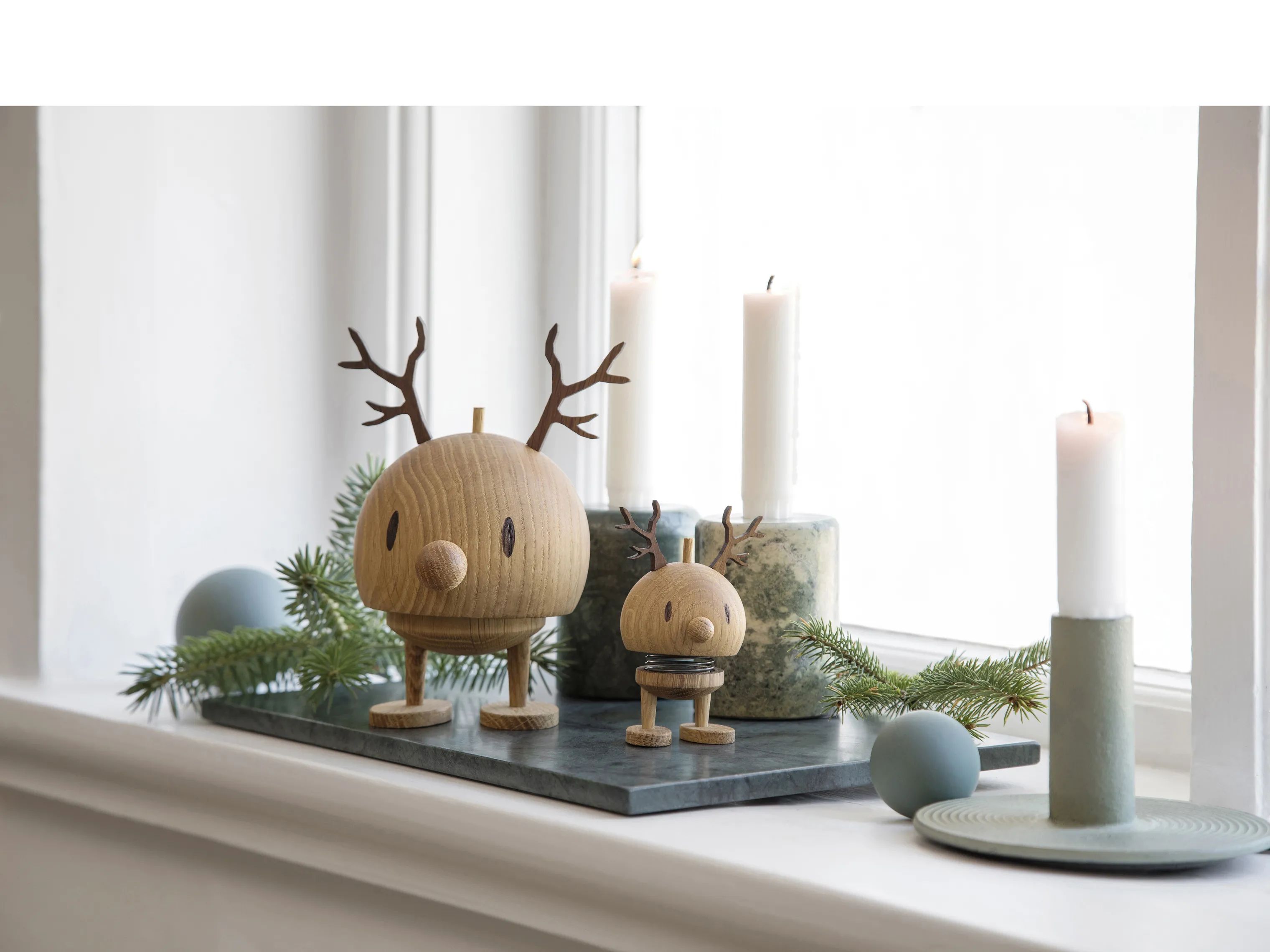 Hoptimist Dyrefigurer Bumble - Rensdyr i 95 cm, 2