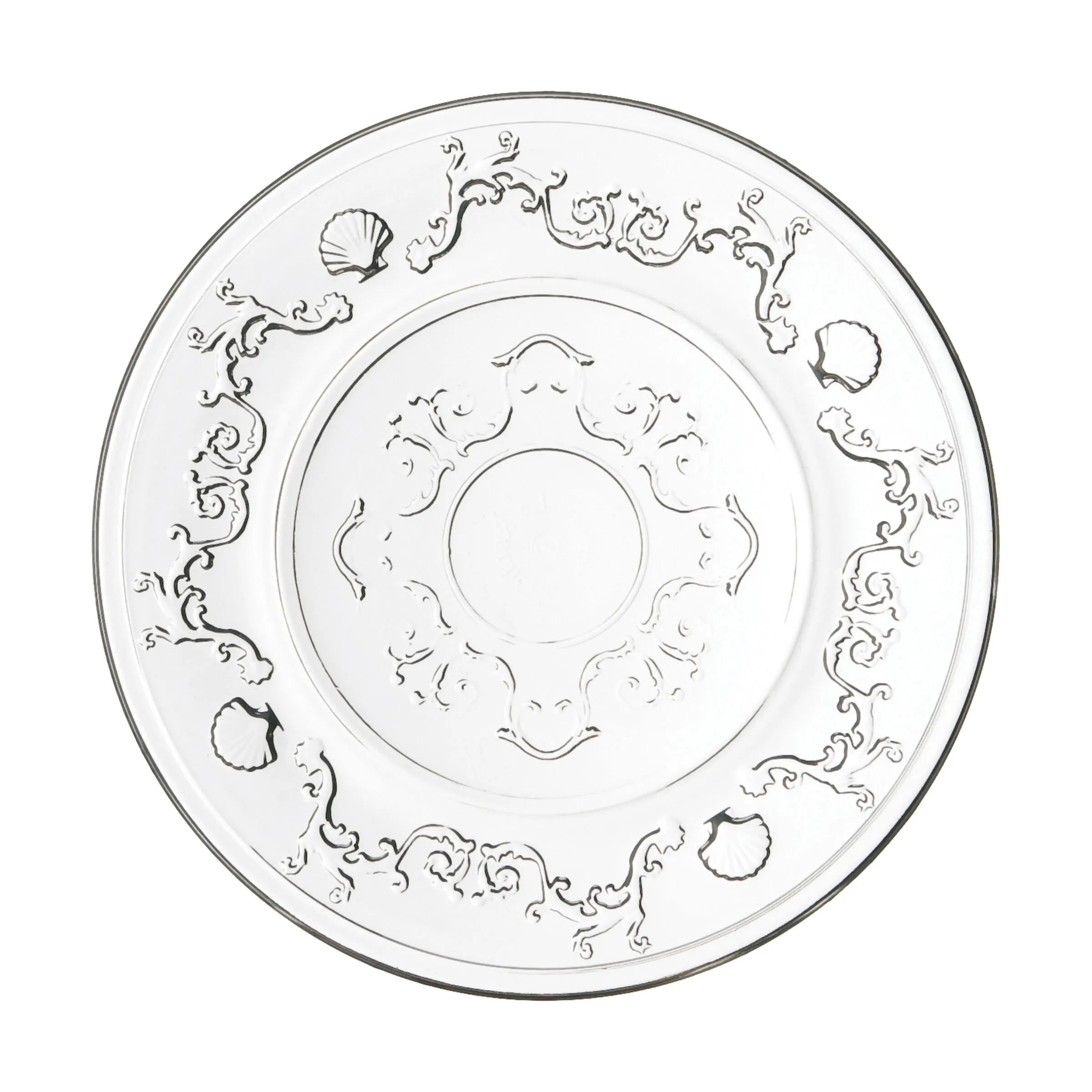 La Rochère Kagetallerkener Versailles Assiette - 6 stk. i Klar, 4