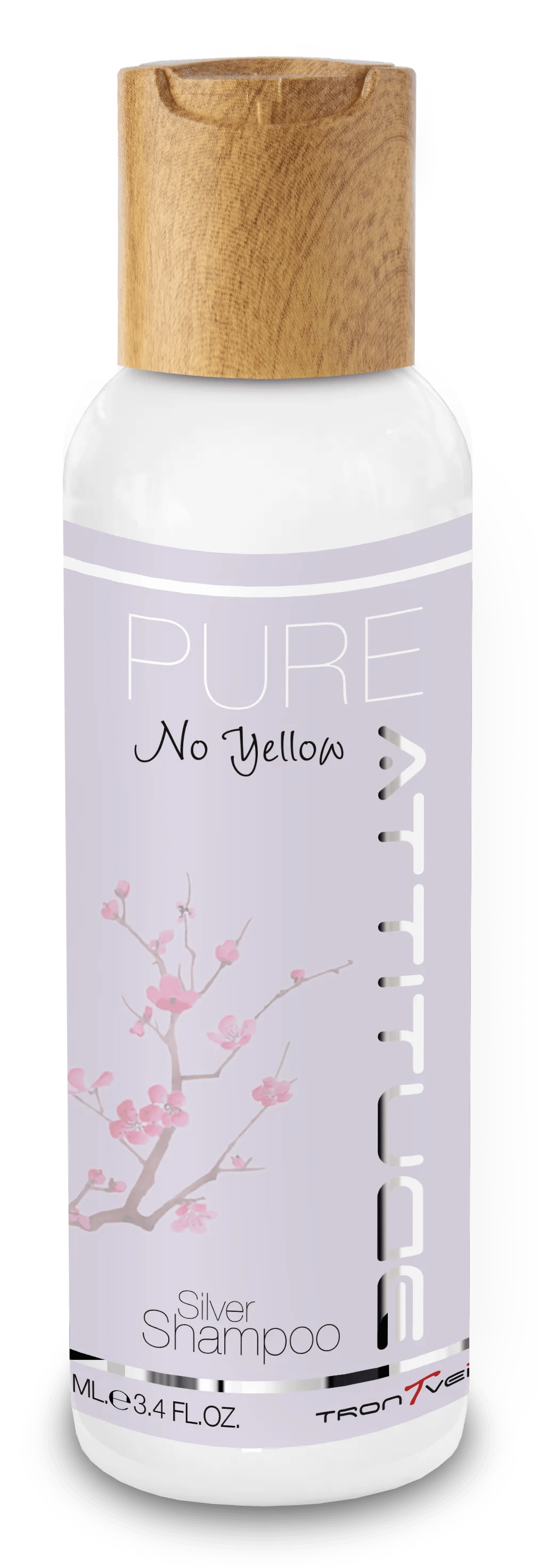 Trontveit Shampoo og hårpleje Pure Attitude Shampoo - No Yellow i 100 ml, 1